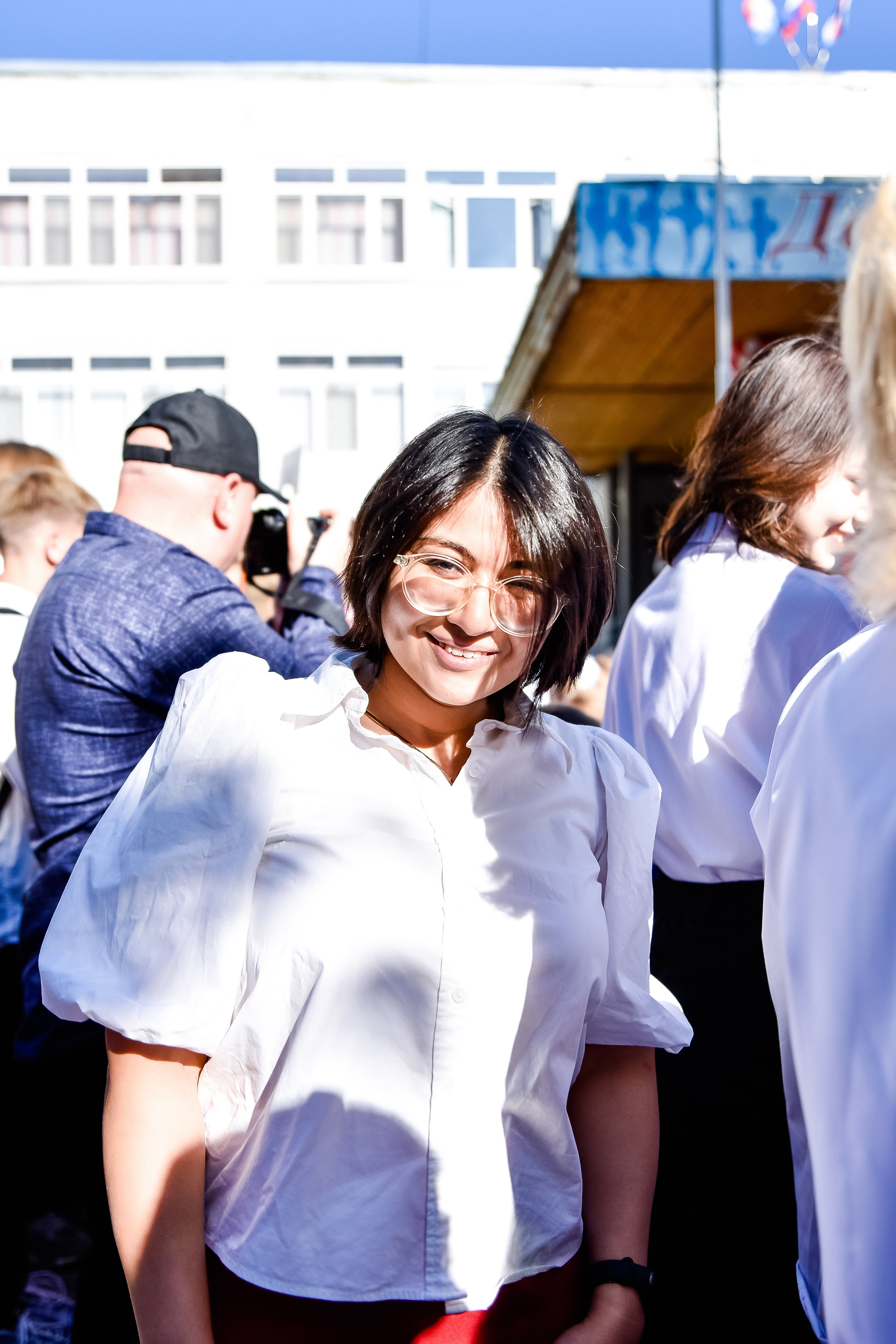 Линейка в школе № 49