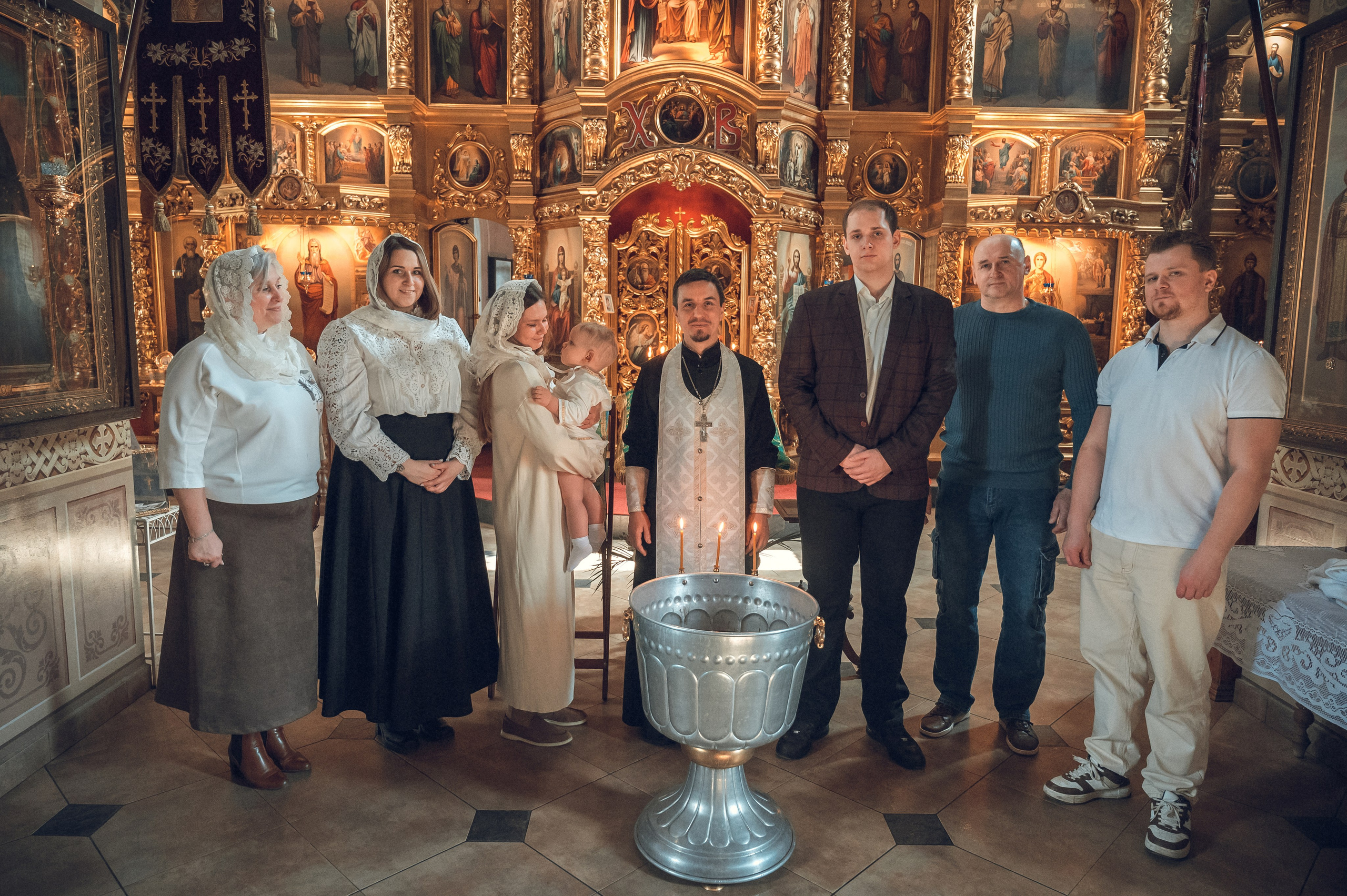 Уара крещение Лазоря Ярослава. Фотограф Алёна Мил