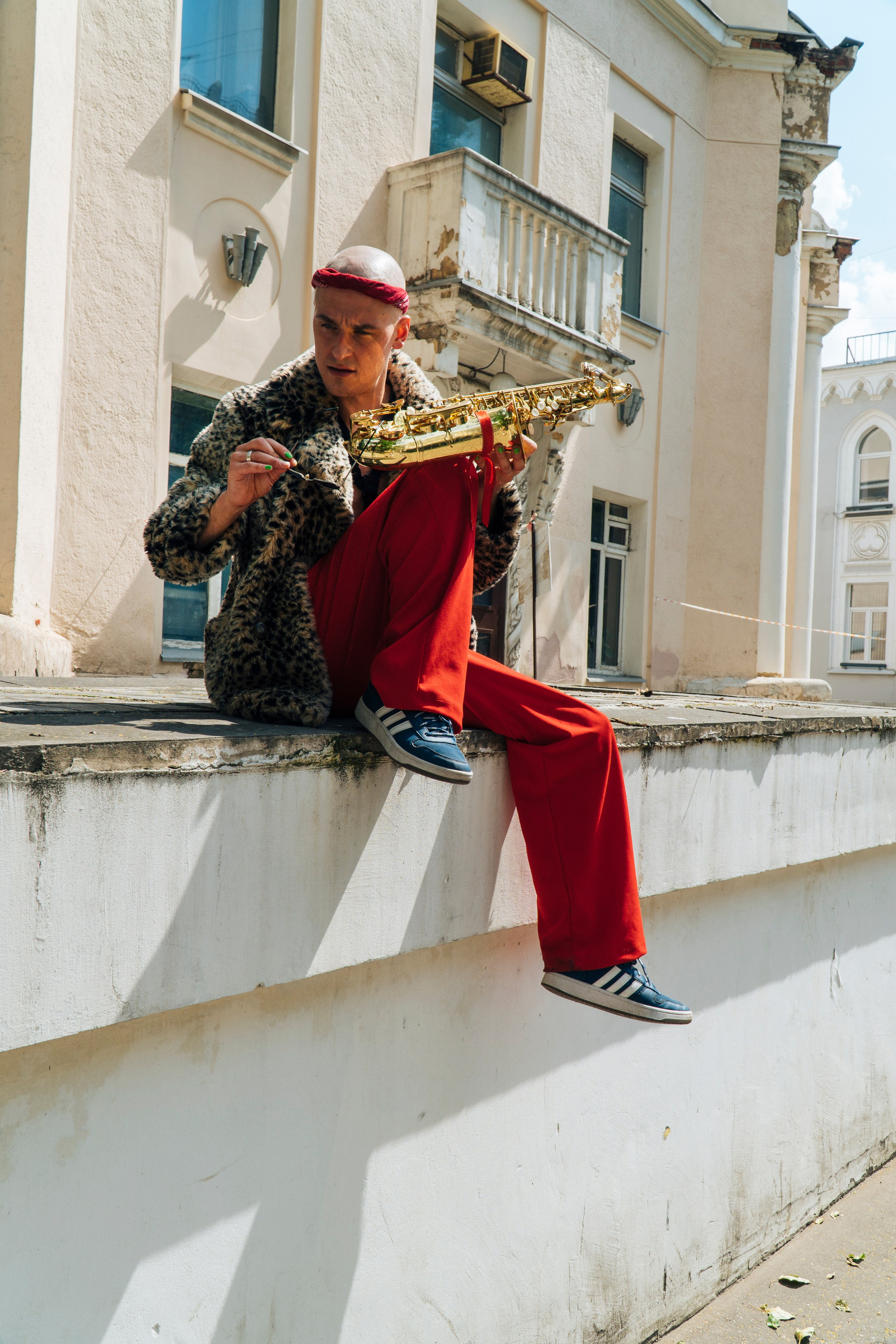 Джазовый музыкант Паша Чума