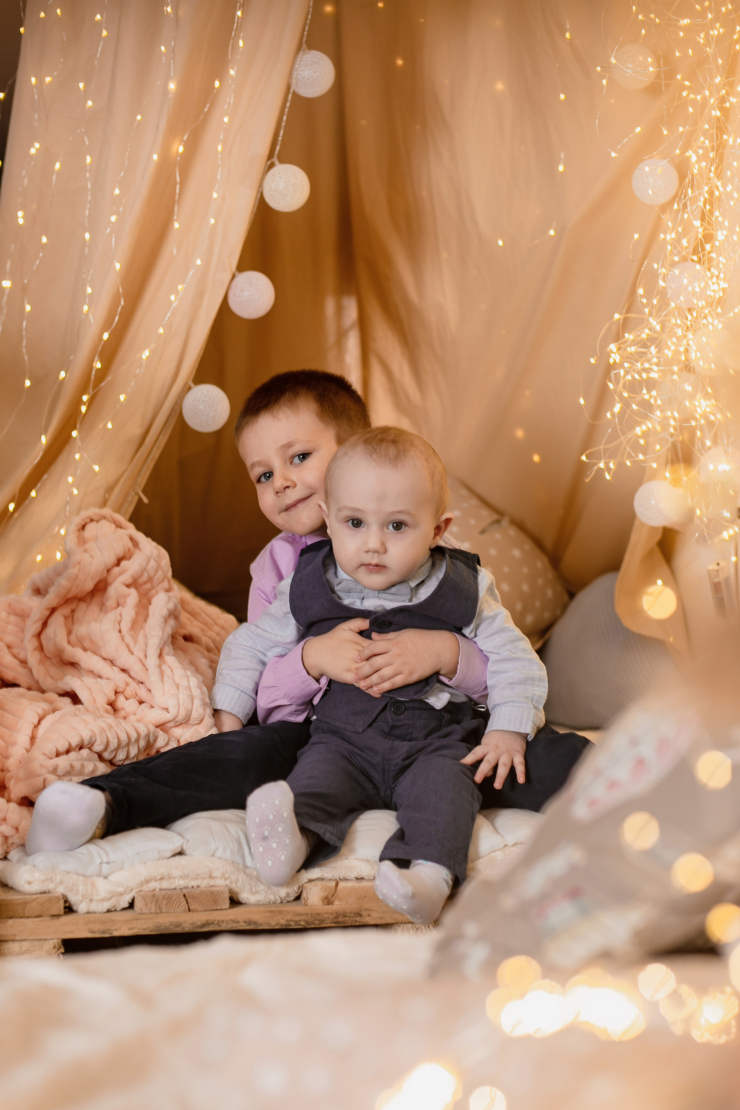 Марина с семьёй. Свадебный и семейный фотограф в Каспийске Алёна Нурмагомедова