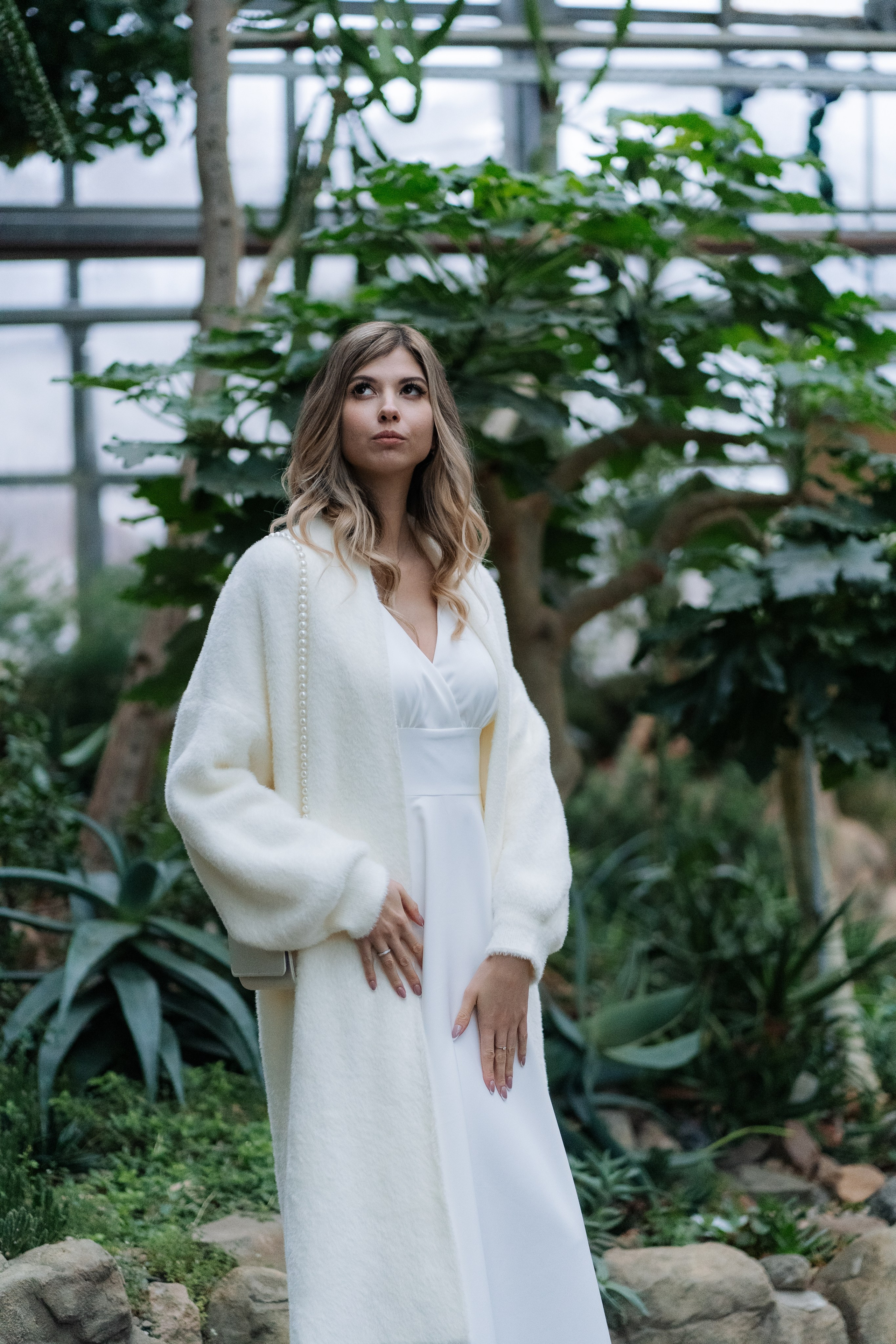 Свадебная фотосессия в оранжерее, Москва. Свадебный фотограф в Москве Анна Полушина