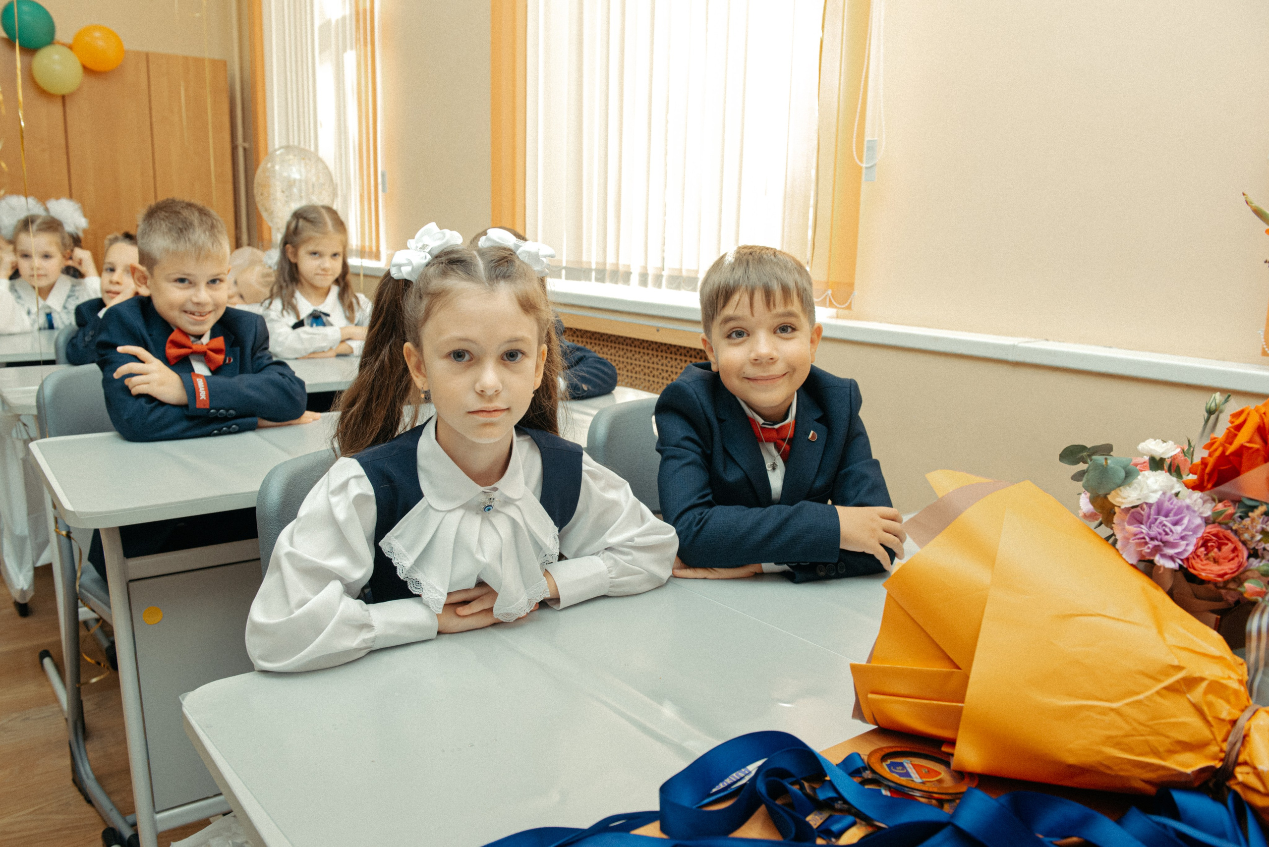 Первоклашки. Римма Гусакова. Выпускные фотокниги. Детские и семейные фотосессии