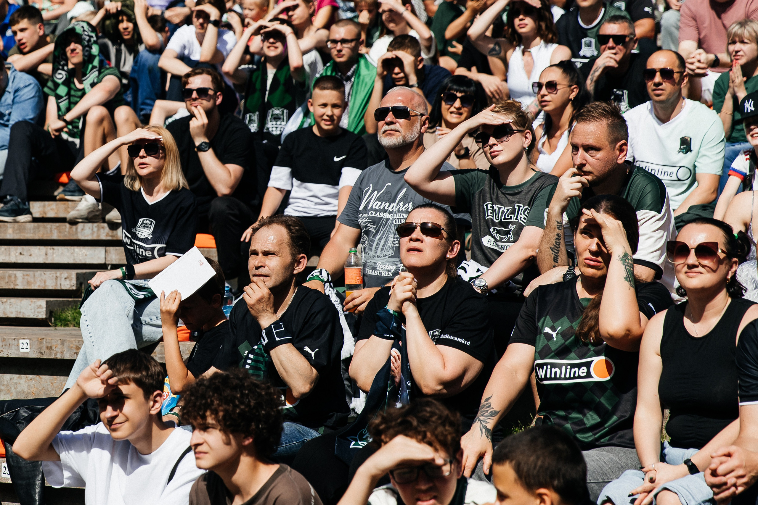 Болельщики фк Краснодара. Фотограф в Краснодаре Алла Потоцкая