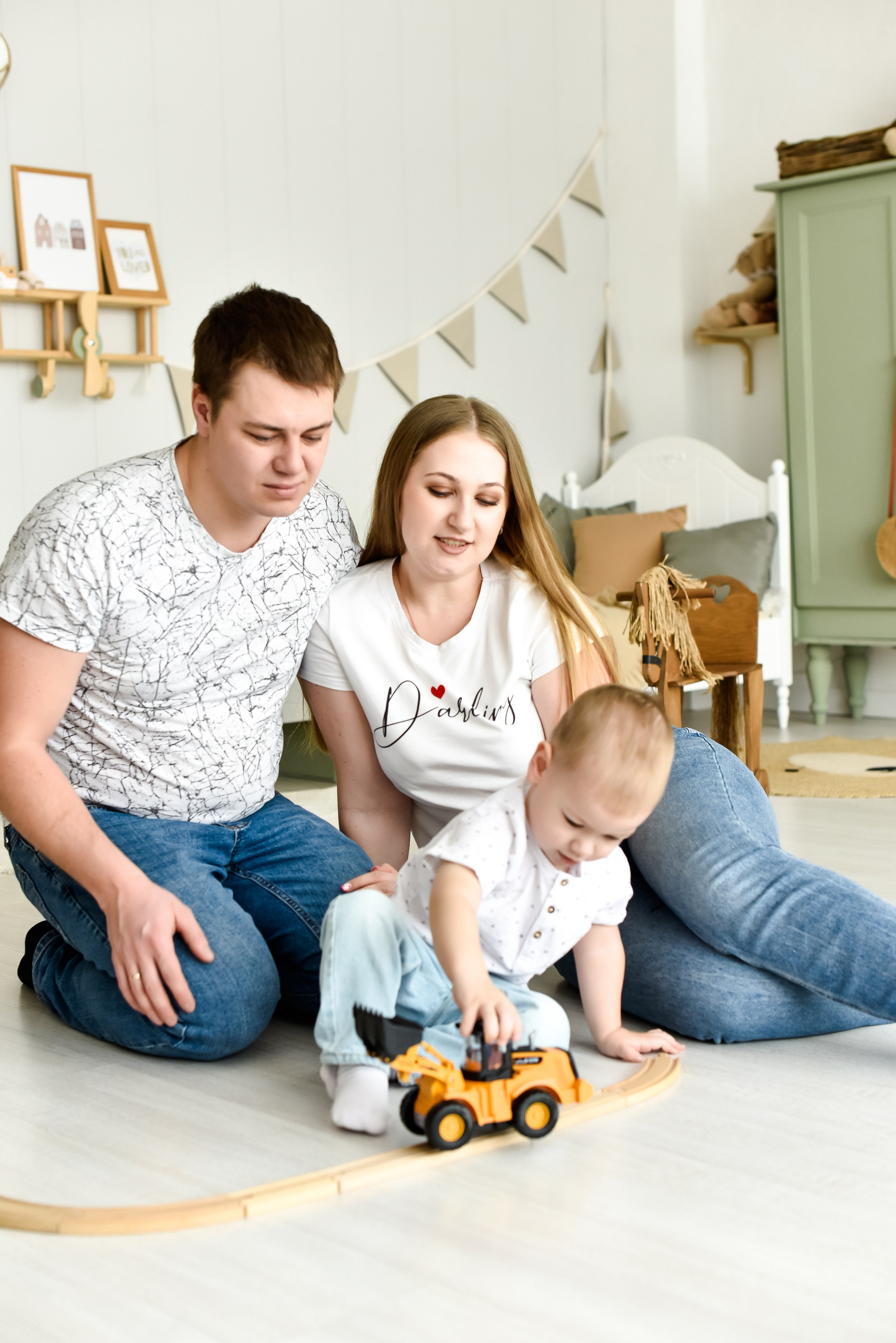 Семья Анечки, Сергея и Вовочки