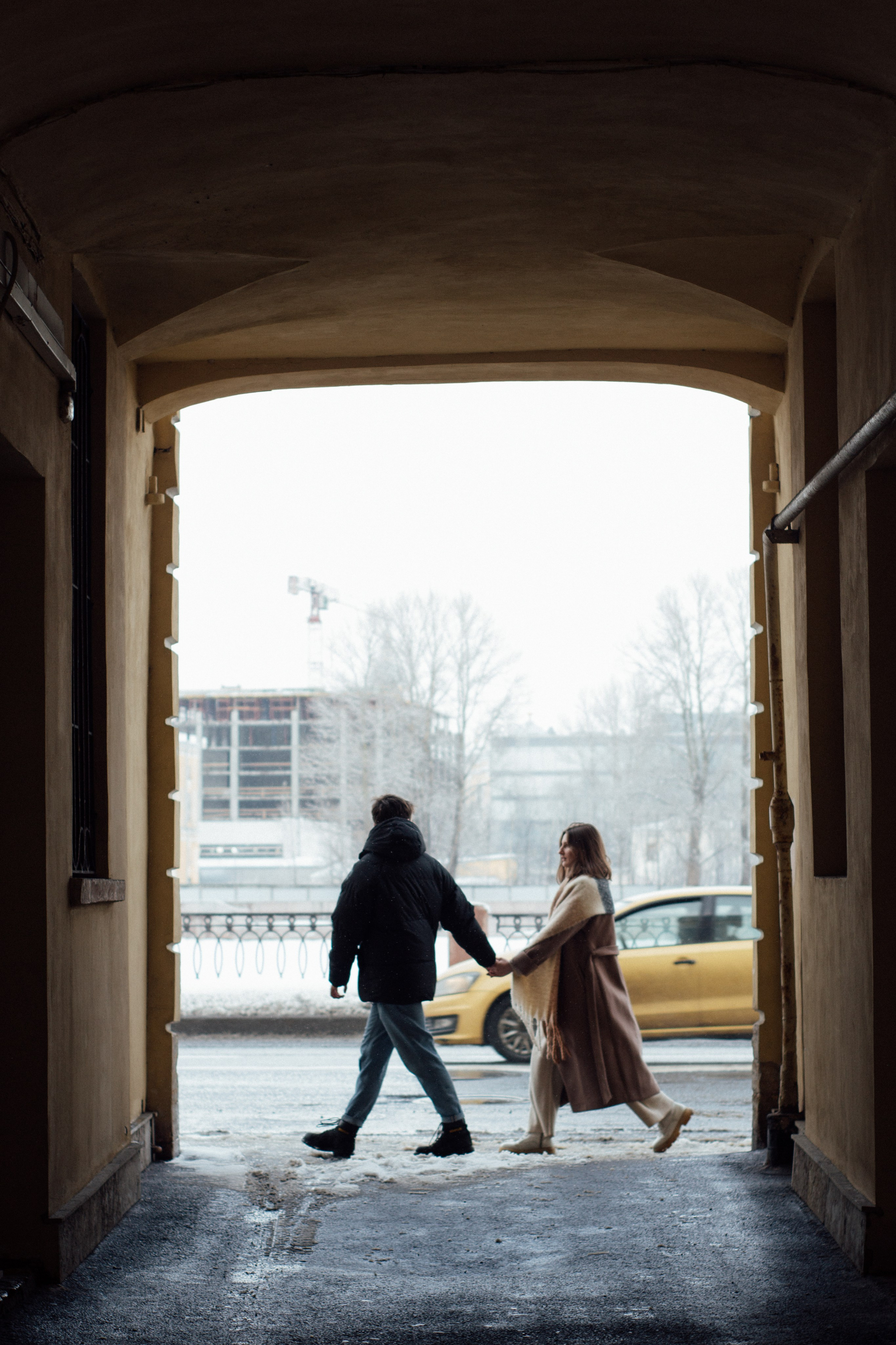 Зимний Петербург. Алина Арбузова. Портретный фотограф в Санкт-Петербурге