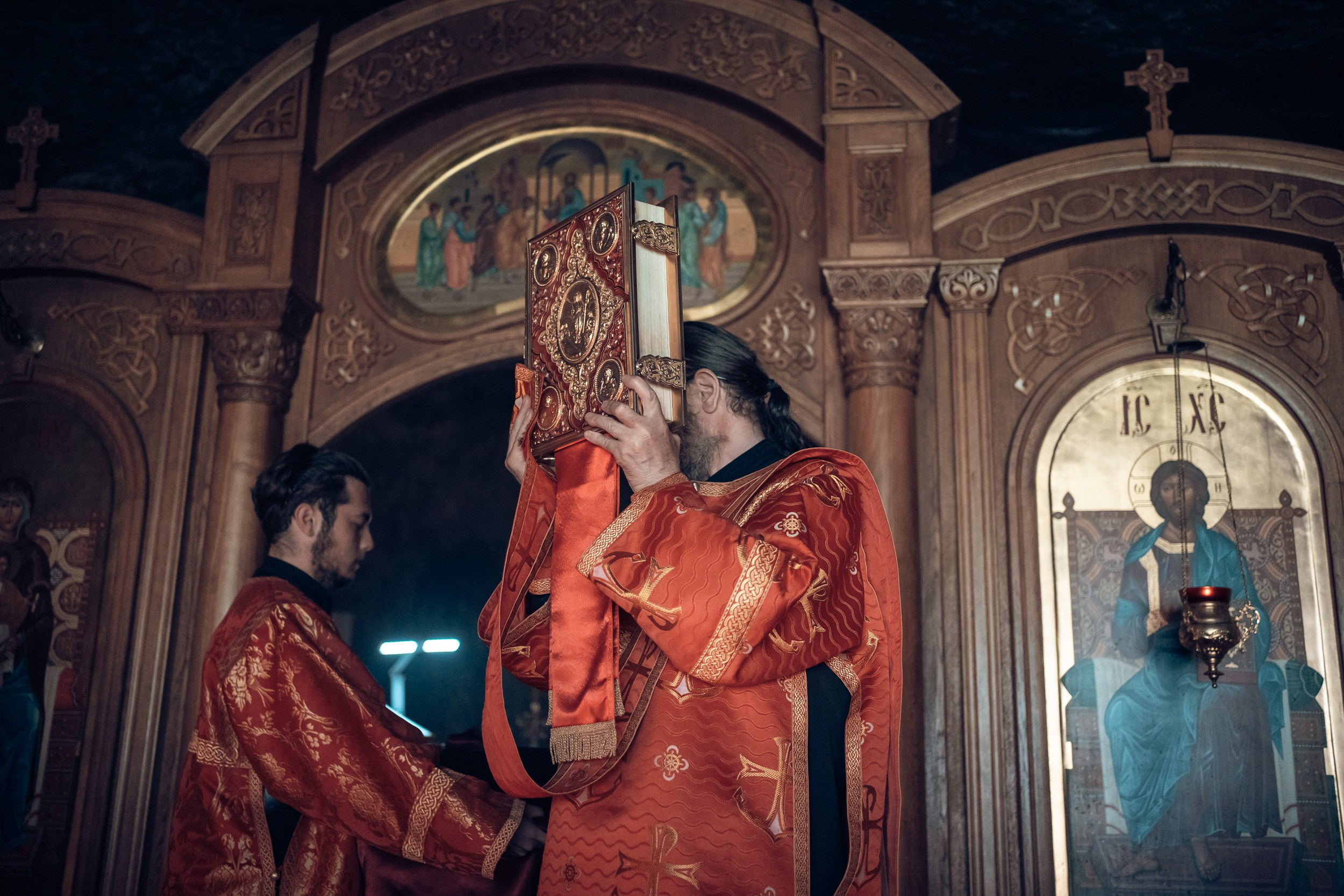Престольный праздник пещерного скита Вмч.Феодора Стратилата, Крым. Церковный фотограф Севастополь