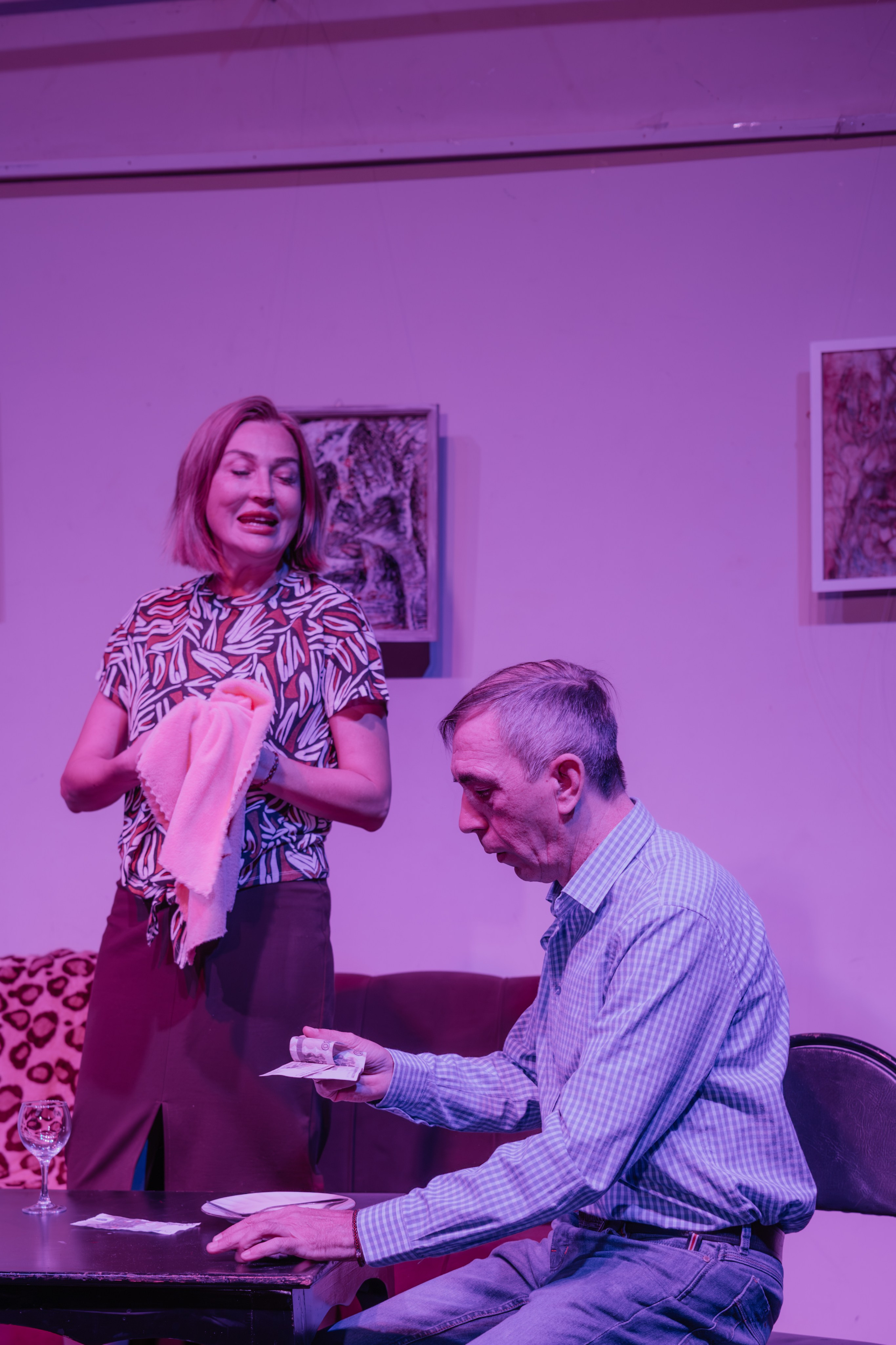 Дом актера «Денег много не бывает». Фотограф Марк Файзулин