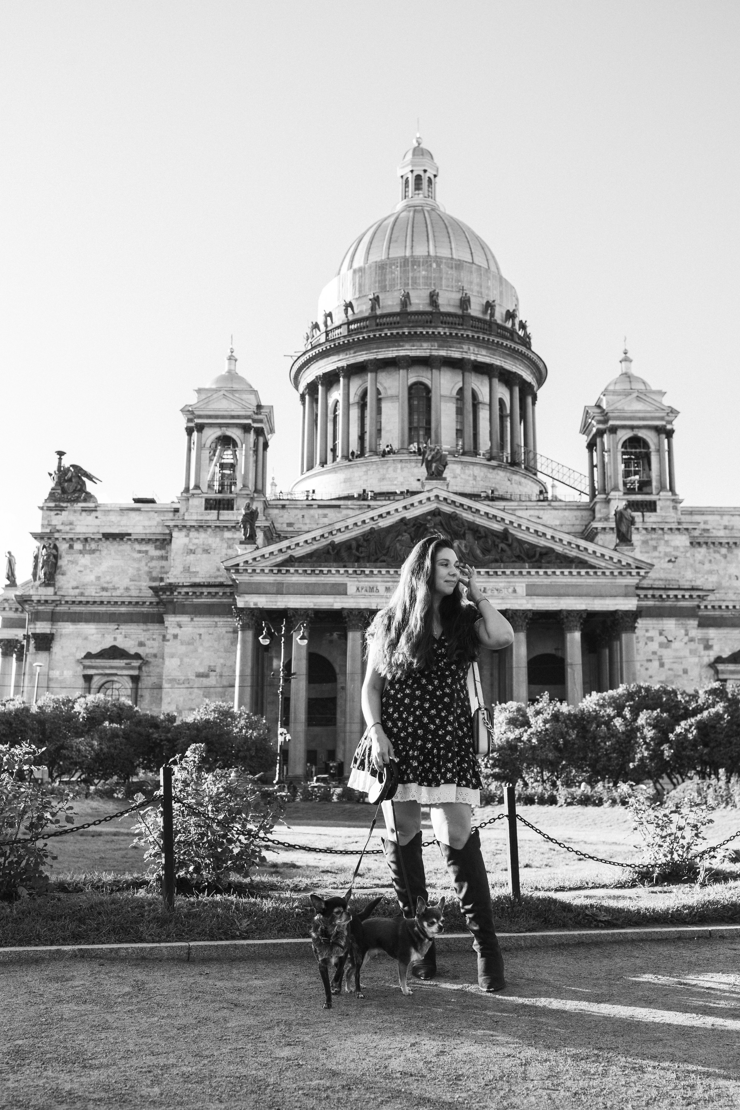 Даша и ее мальчики. Фотограф — Анималист | Санкт-Петербург