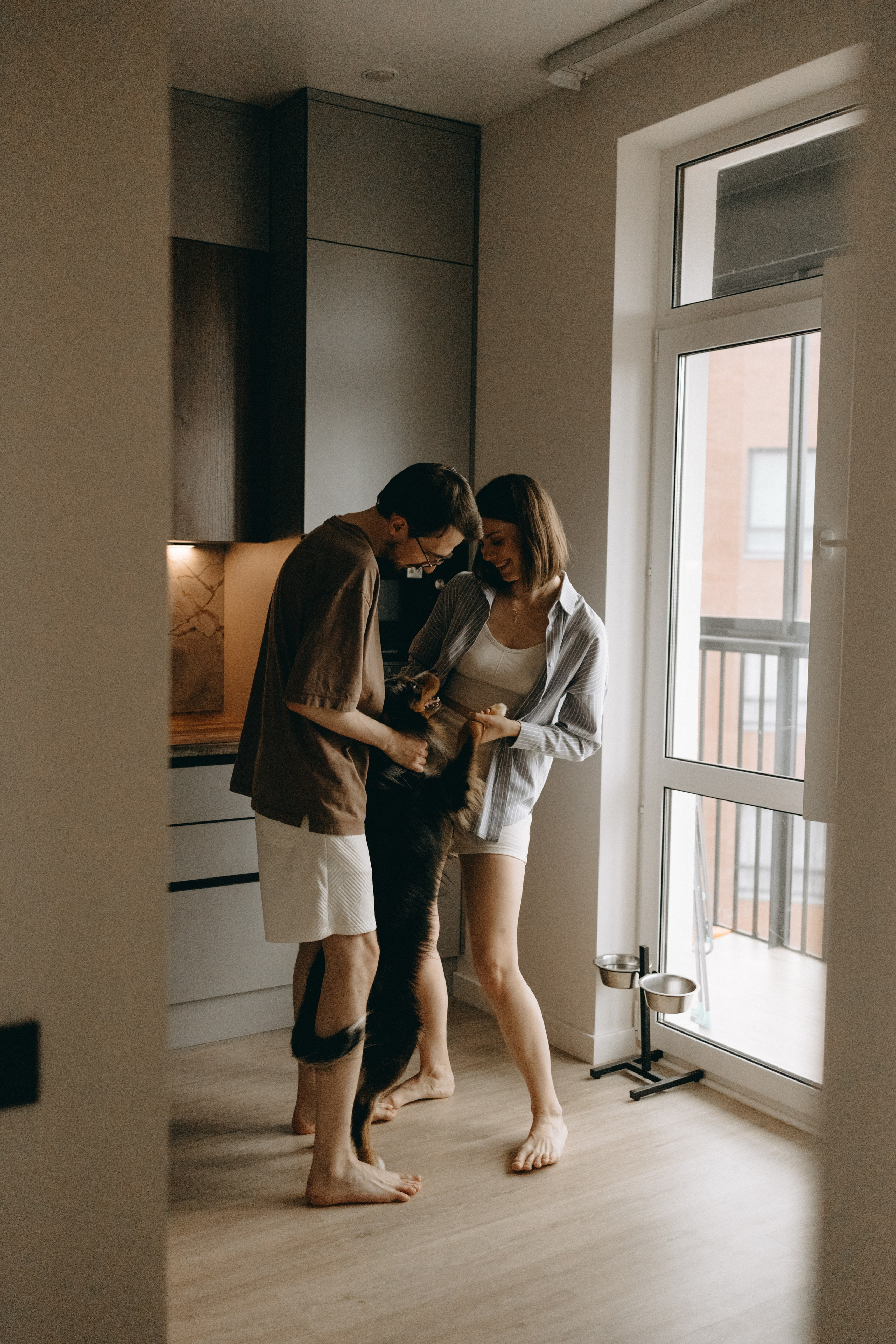 Настя, Никита и их Гром и Мяу. Фотограф — Анималист | Санкт-Петербург