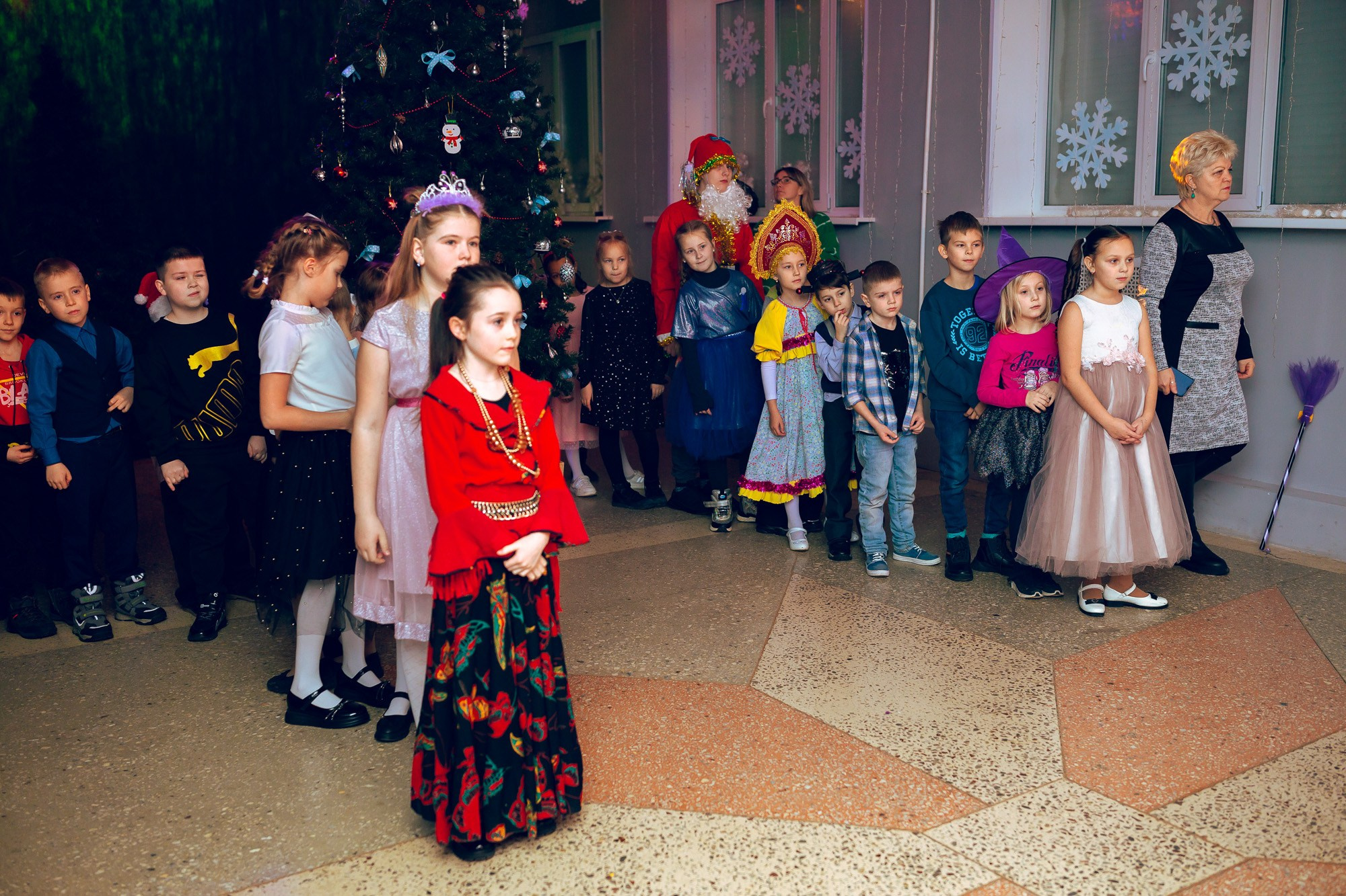 Новогодний детский утренник. Андрей Кровлин — фотограф в Славянке