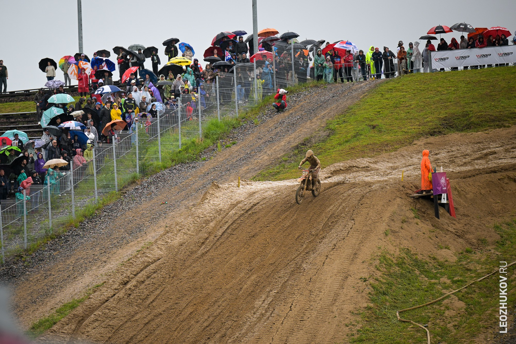 1 round of ММТ RGP russian motocross championships. Sports photographer Leonid Zhukov