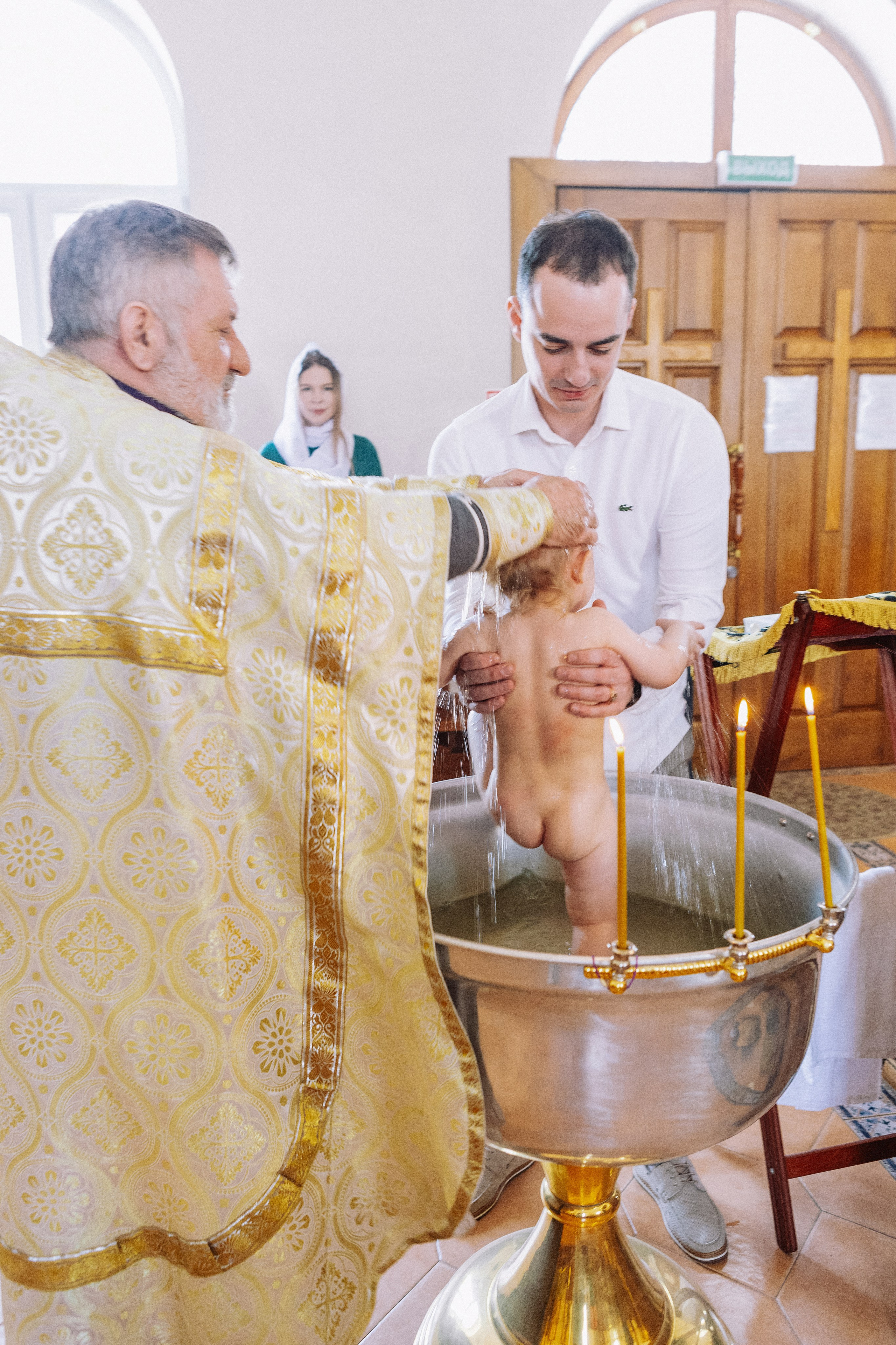 Крещение Артема и Полины. Фотограф в Курске Смирнов Евгений