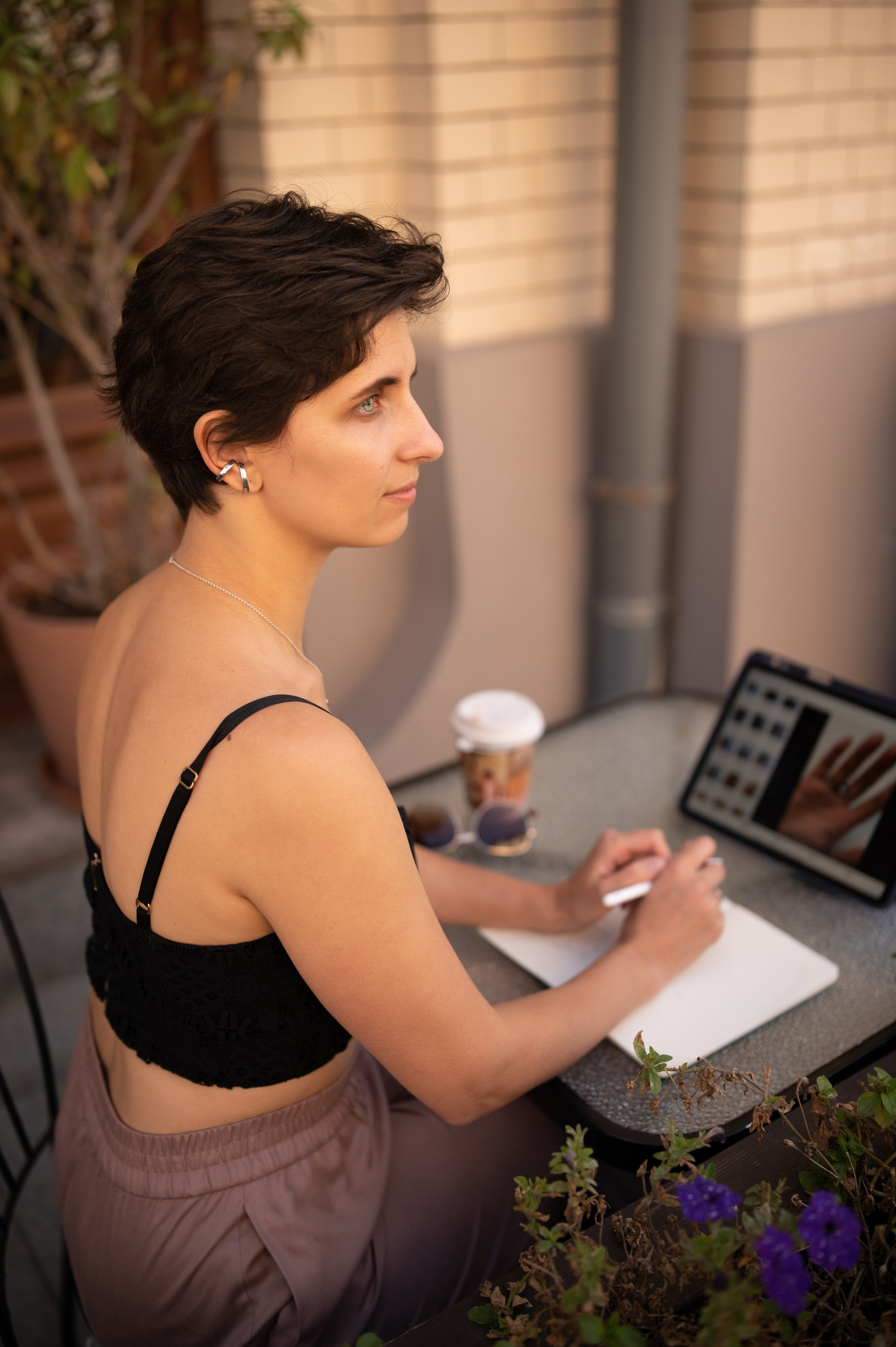 Женский портрет в городе. Семейный и детский фотограф в Москве Анна Оськина