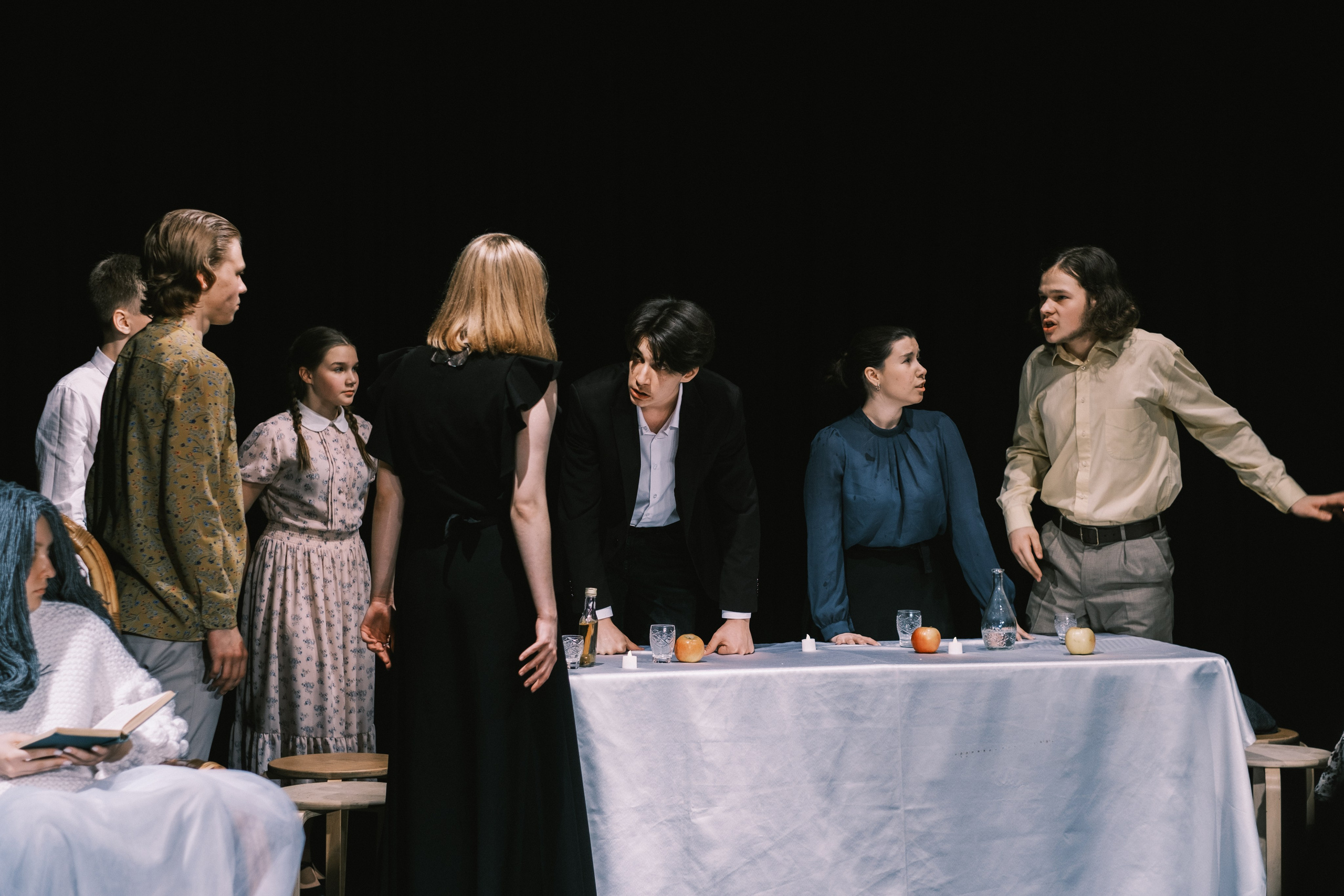 Детская театральная студия «Ирбис», спектакль. Репортажный и портретный фотограф в Москве Илья Спиридонов