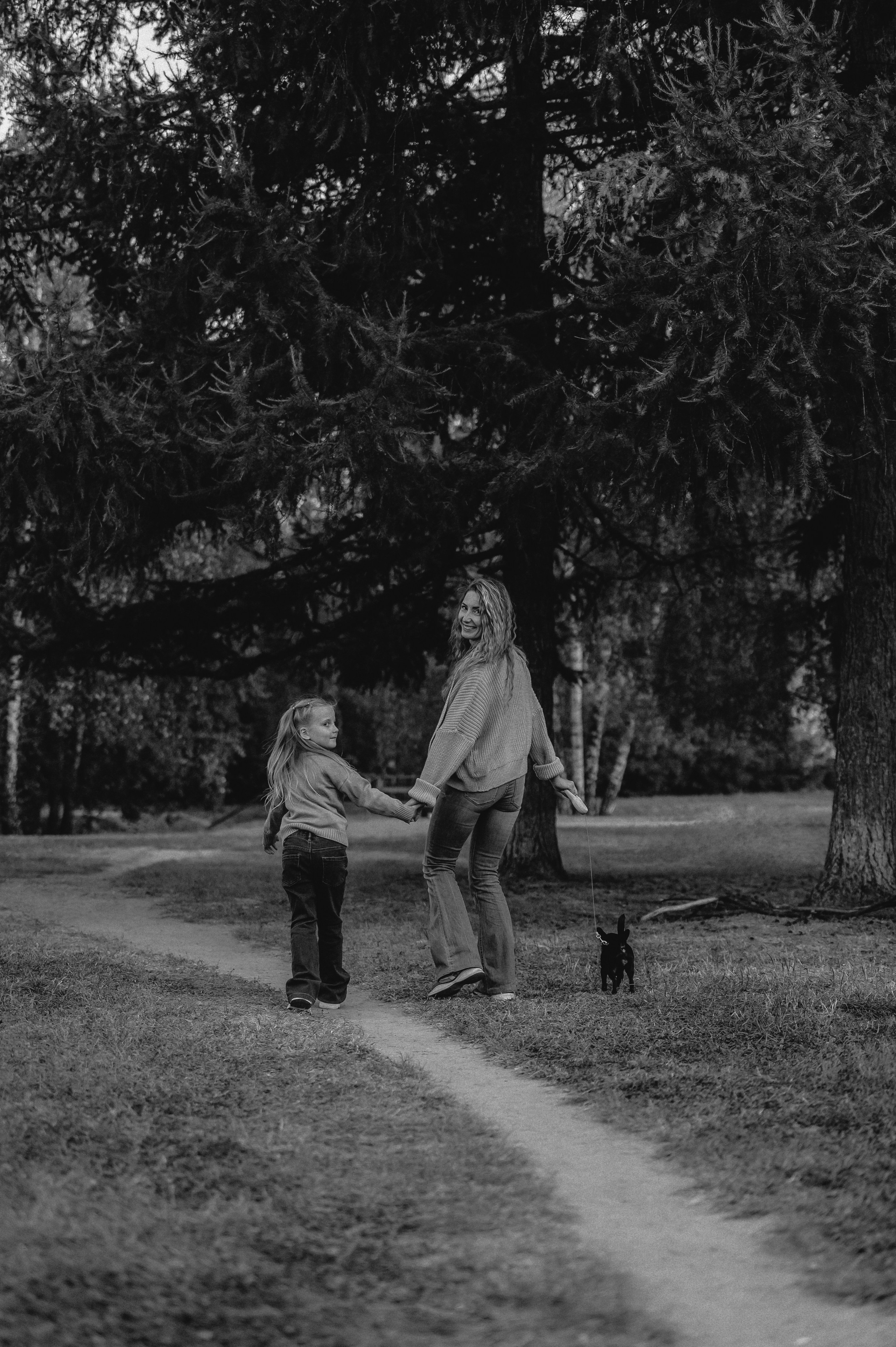 Алена, Алиса и чихуахуа Буся (Королев, 2024). Анна Пушина, фотограф, Москва, Королев, Пушкино