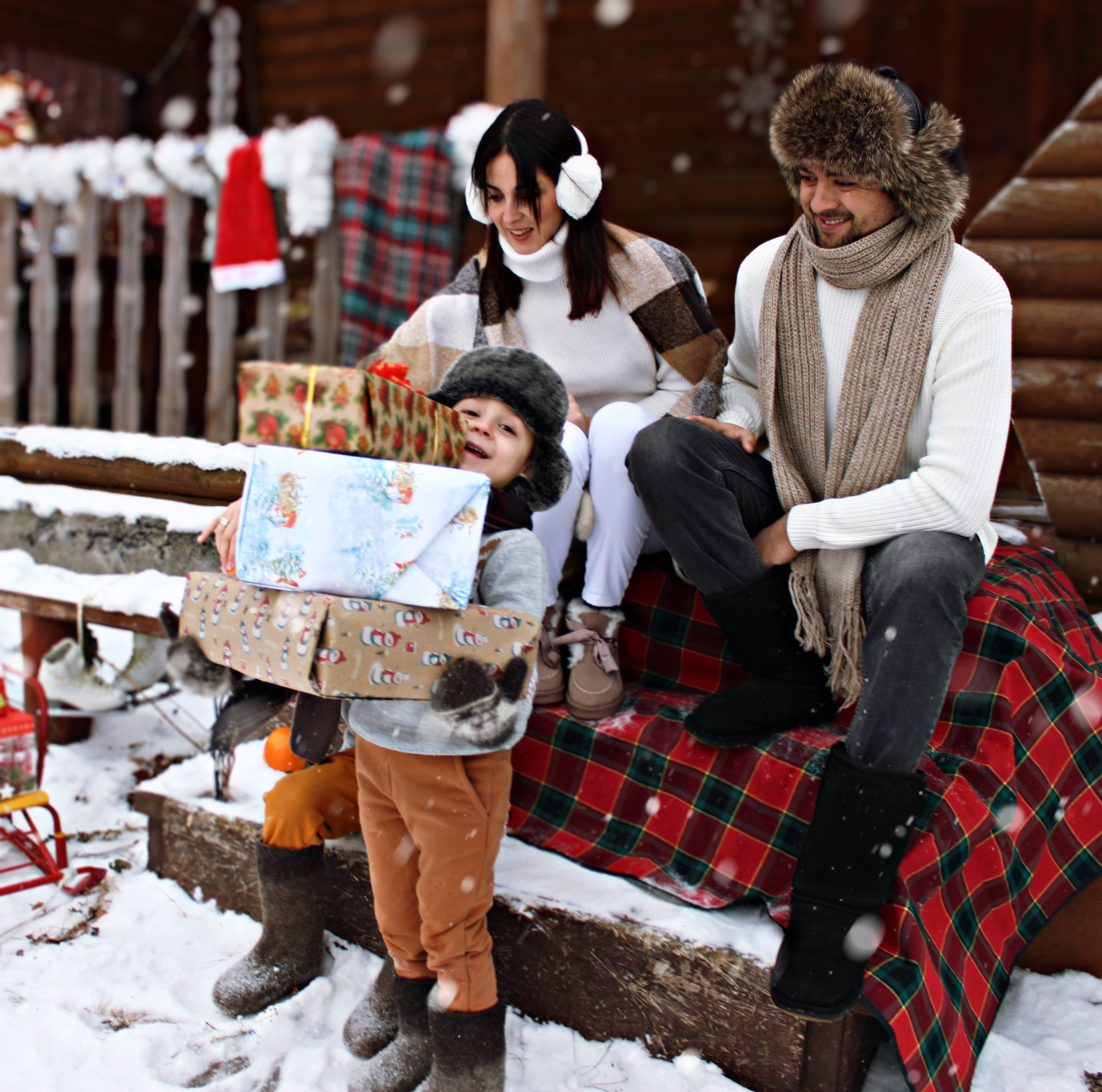 Зимняя фотосессия. Вера Шевченко создаю фотографии