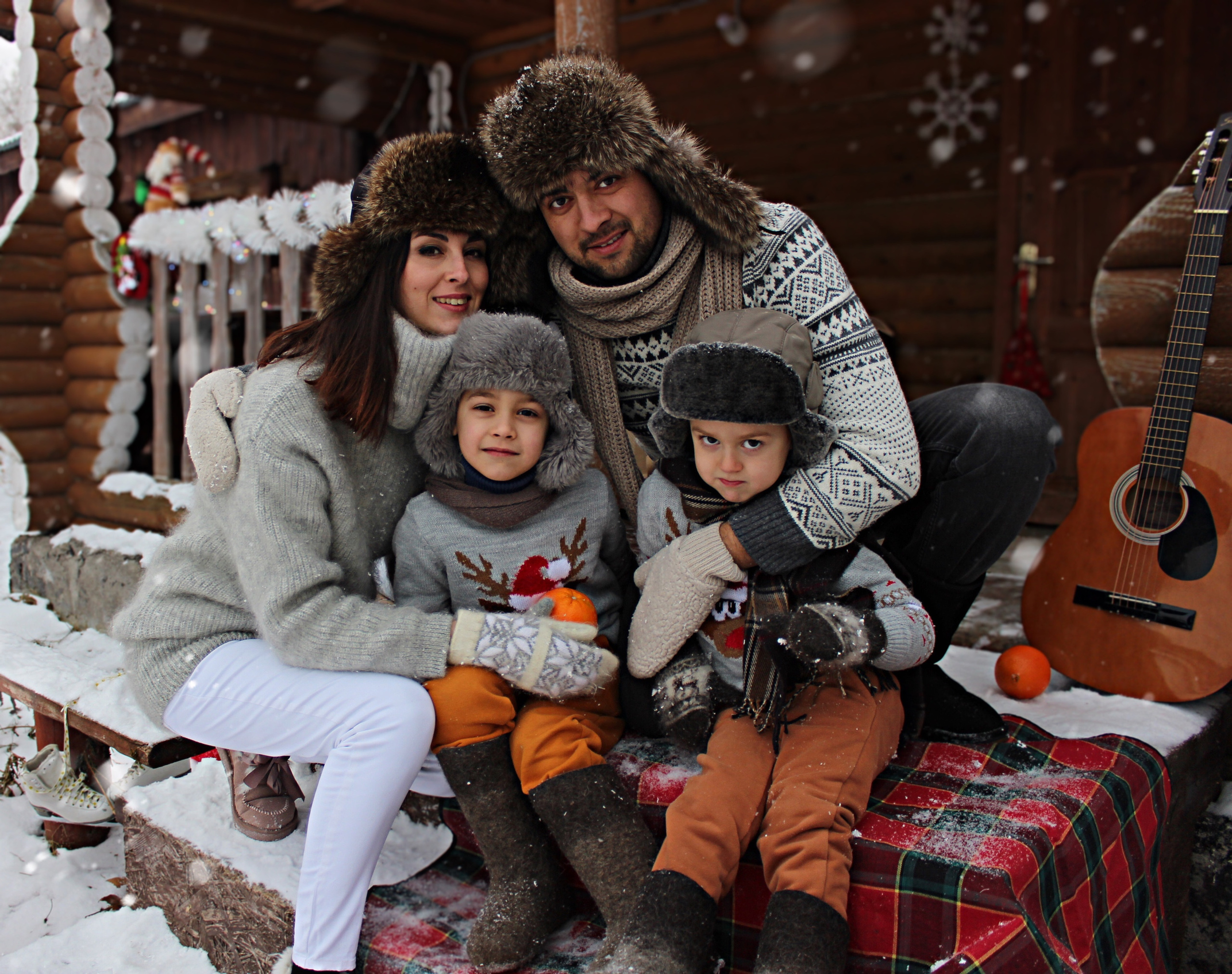 Зимняя фотосессия. Вера Шевченко создаю фотографии