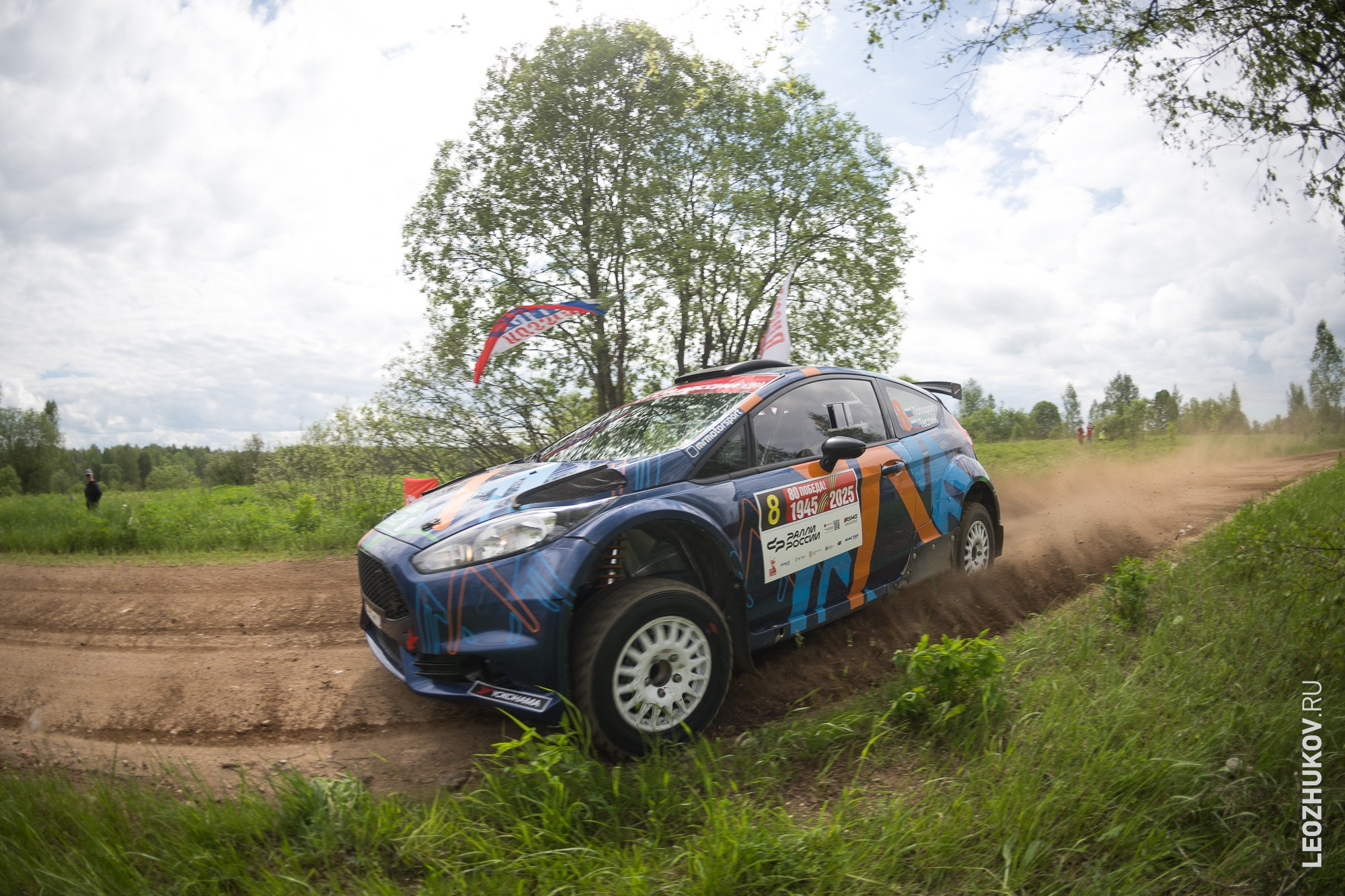 Rally Pushkinskie gory 2025. Sports photographer Leonid Zhukov