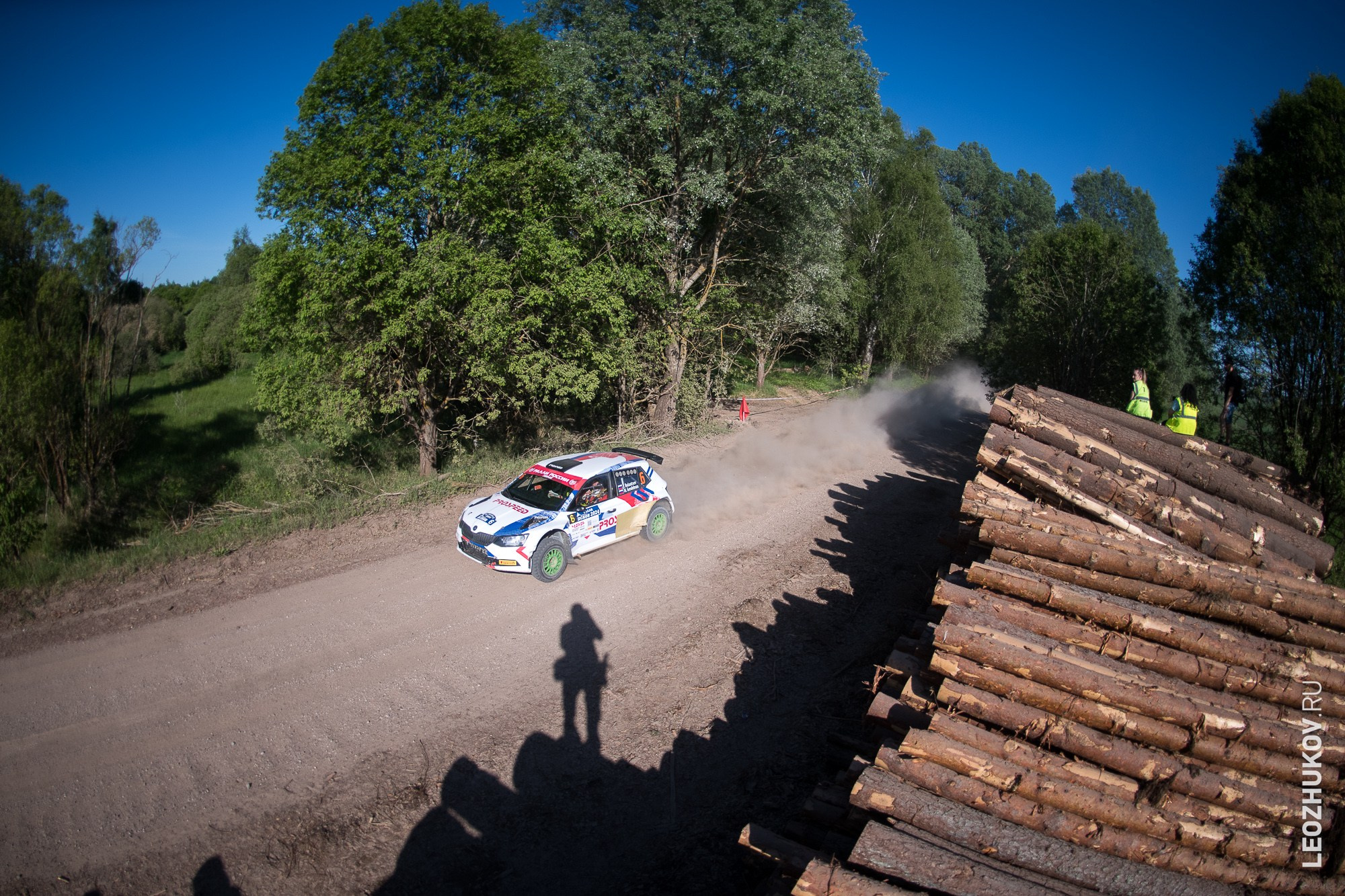 Rally Pskov 2024. Sports photographer Leonid Zhukov