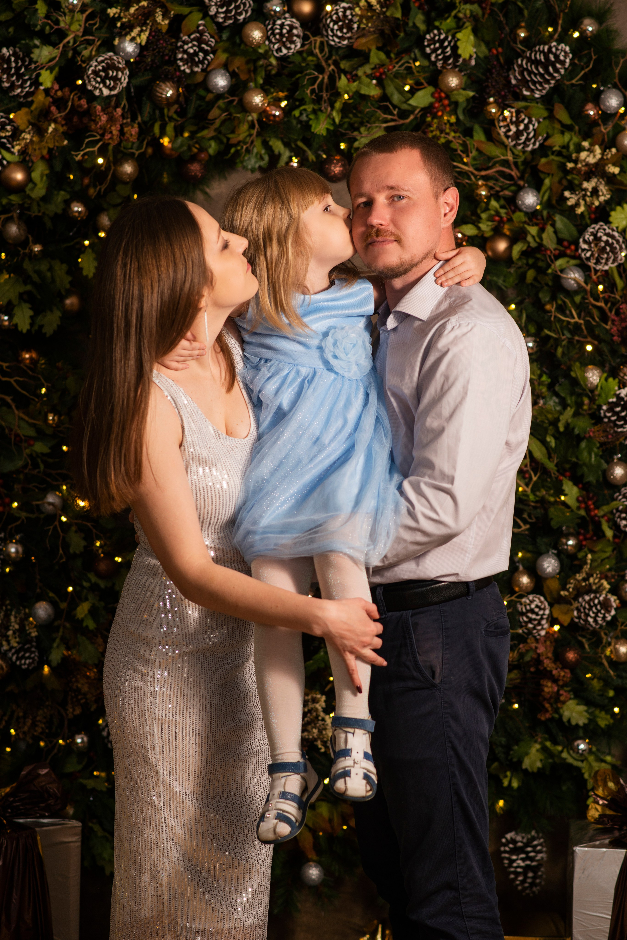 Семейная фотосессия в студии. Фотограф Тверь, Москва Екатерина Григорьева