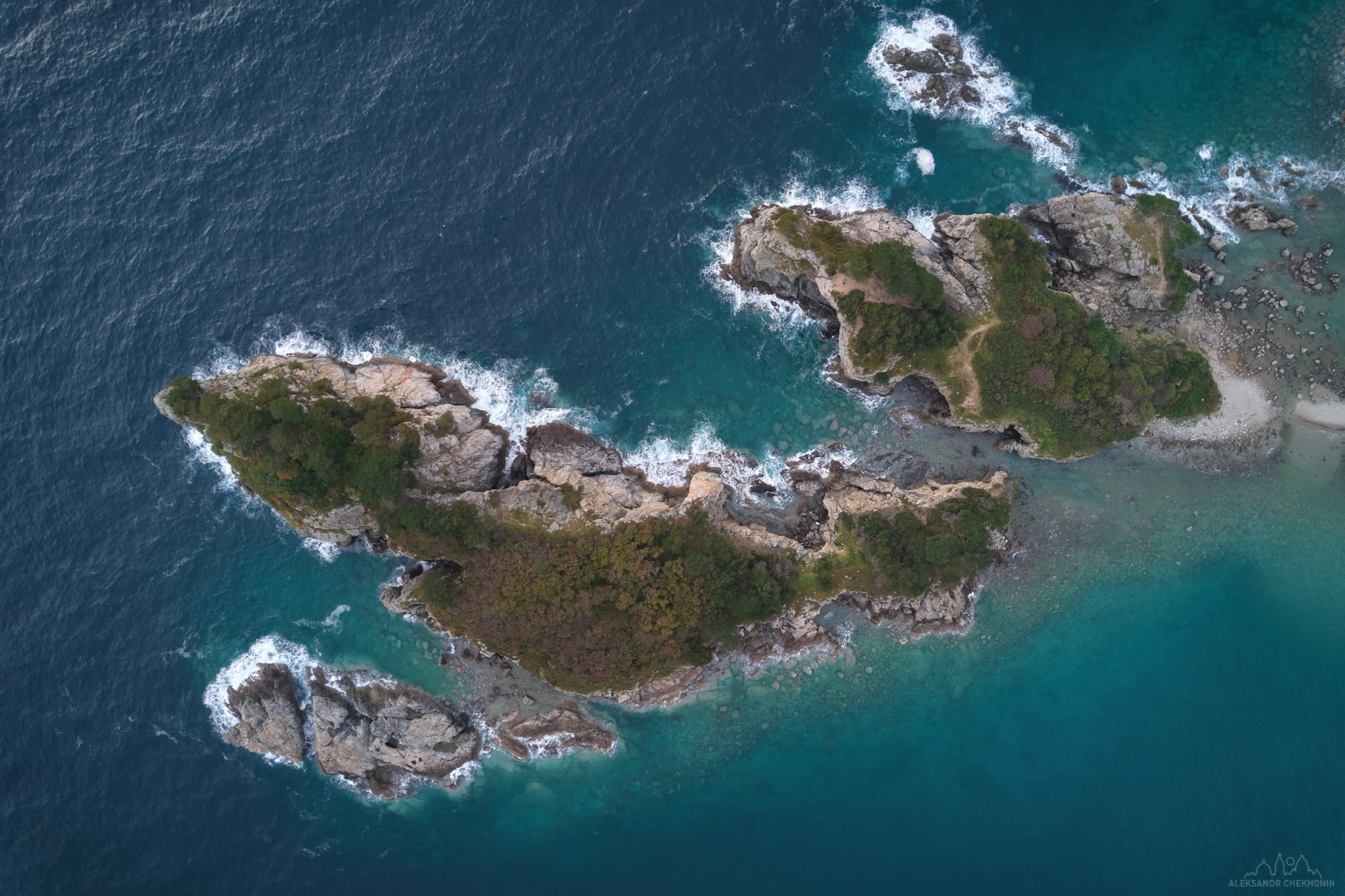 Aerial photography. Landscape photographer Aleksandr Chekhonin