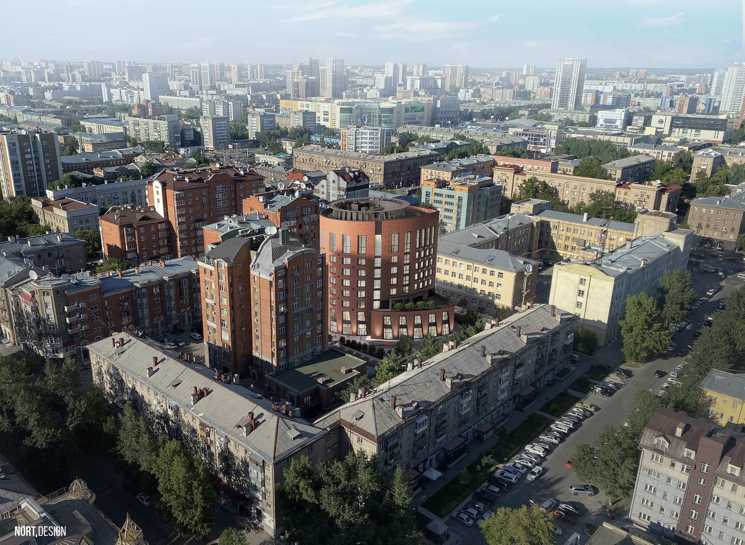 Новосибирск. Nort. MODELLISTA ARCHITECTS
