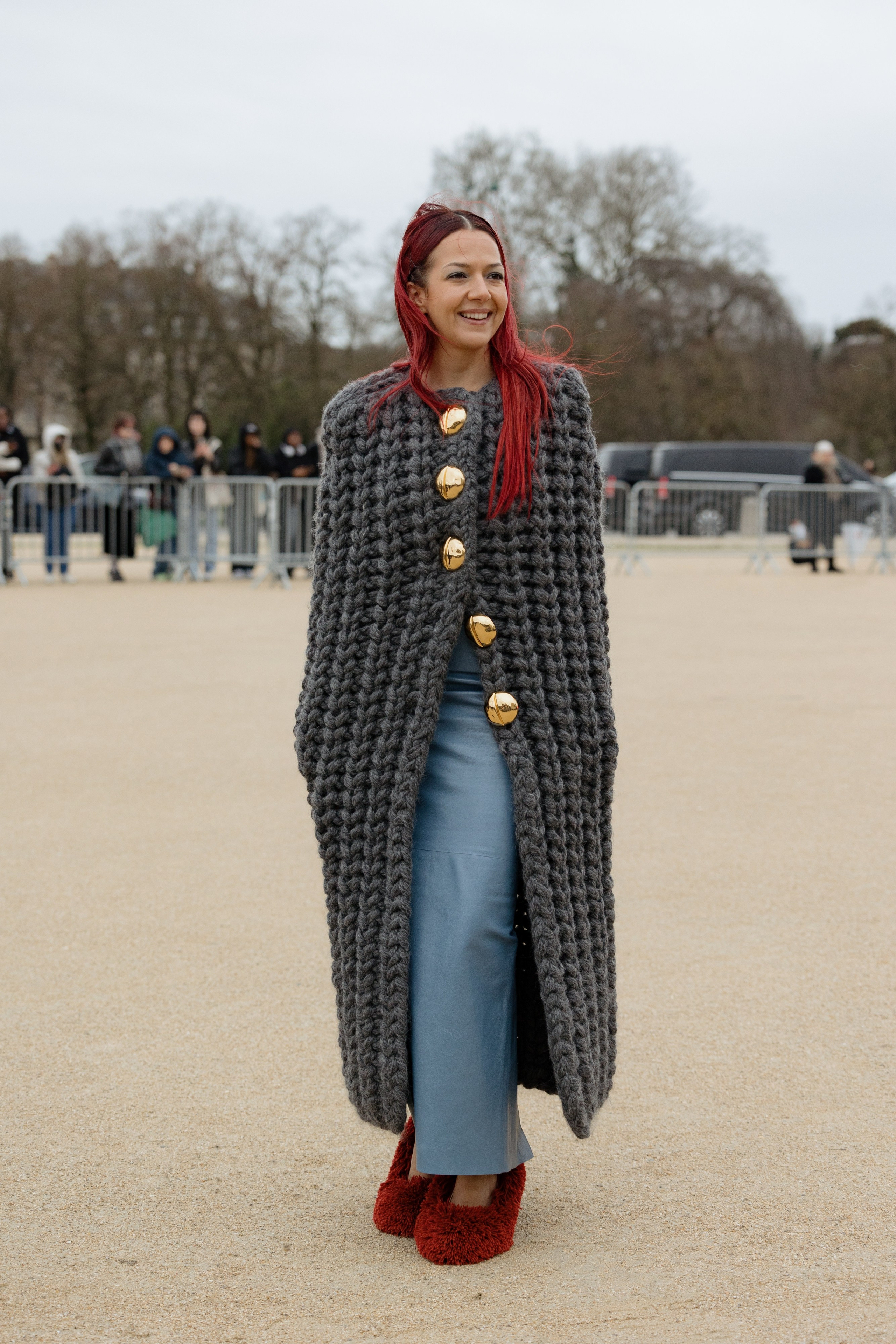 LOEWE PFW WOMENSWEAR FALL-WINTER 24/25. Photographer in Milan Ivan Goncharov