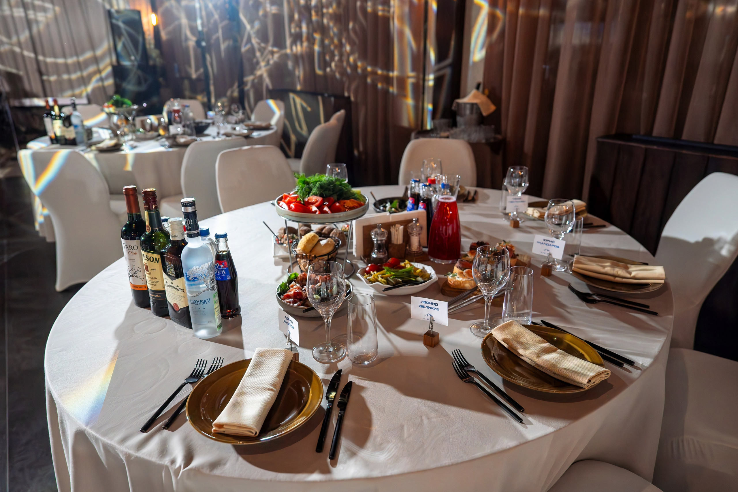 Гала-ужин для компании «Agregatka». Репортажный фотограф в Красной Поляне и Сочи Павлюченко Екатерина