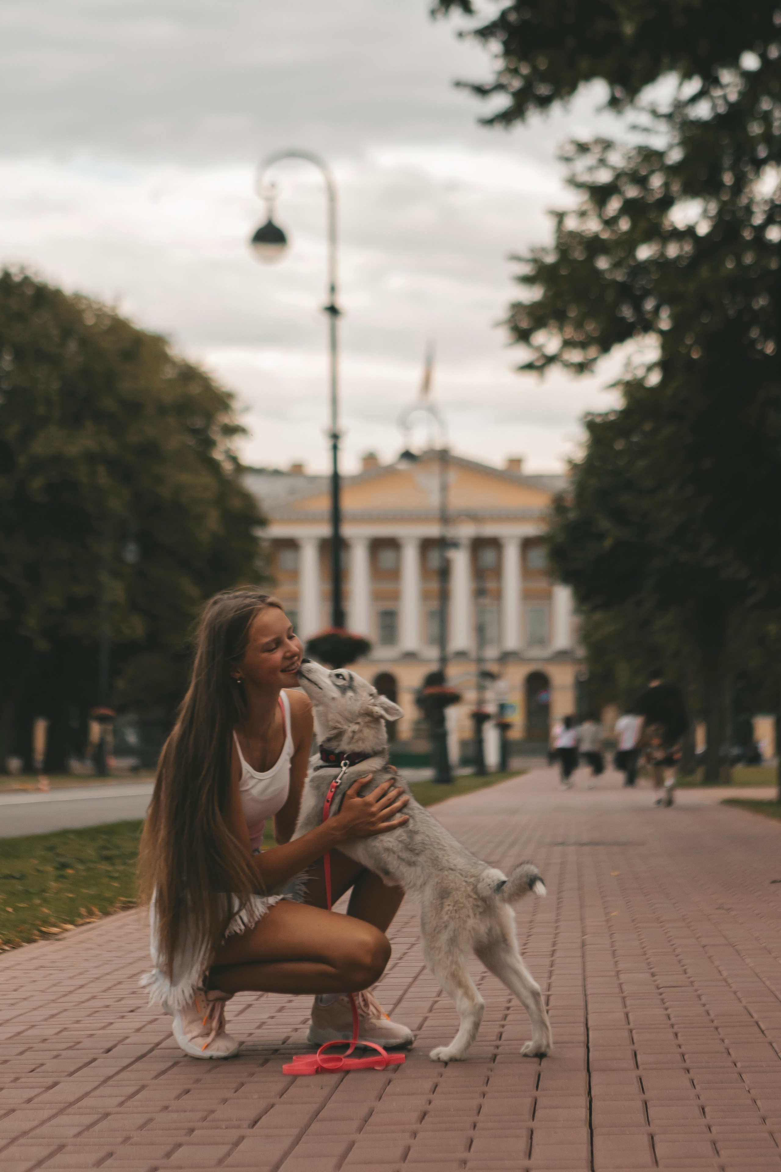 Милана и Белка. Фотограф-анималист в Санкт-Петербурге Алина Яхонт