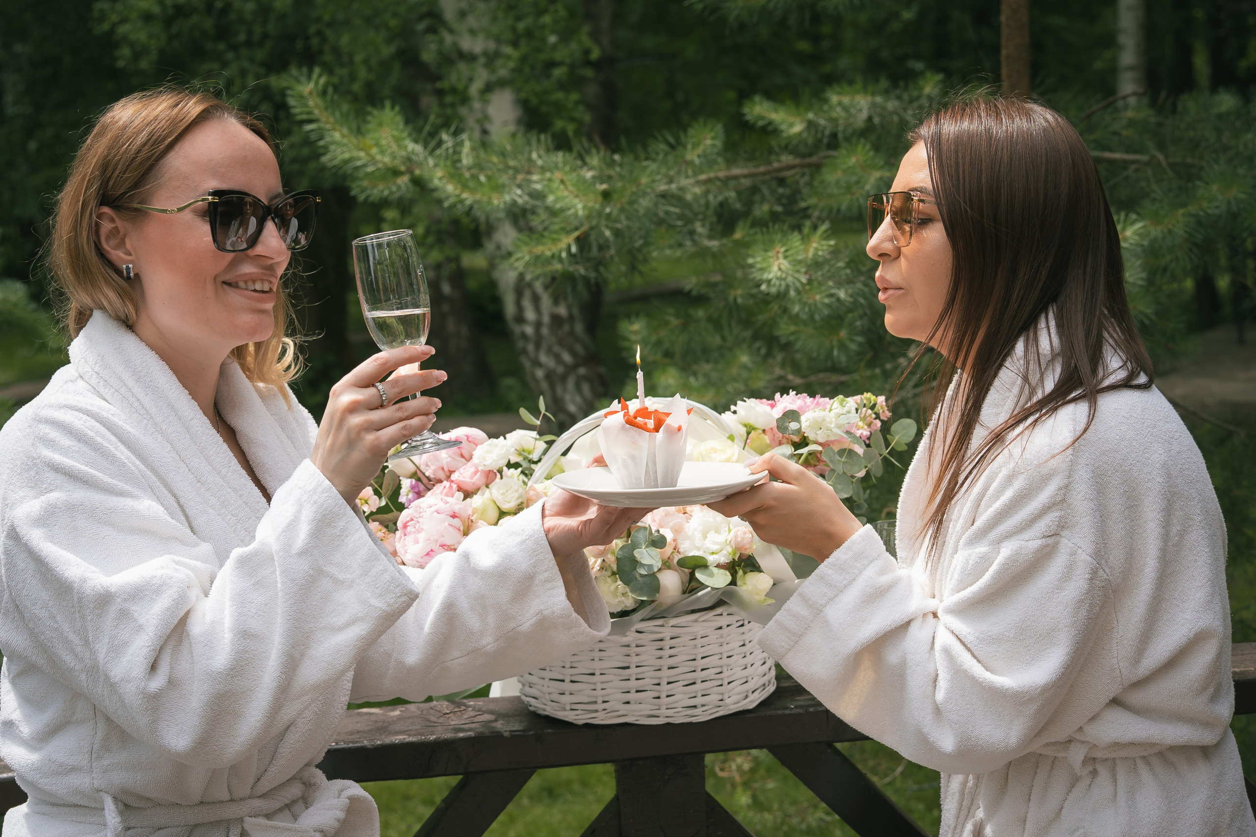 Ольга. Фотоссесия семьи и ее друзей на день рождение в загородном отеле «Барская усадьба». Фотограф Евгений Егоров