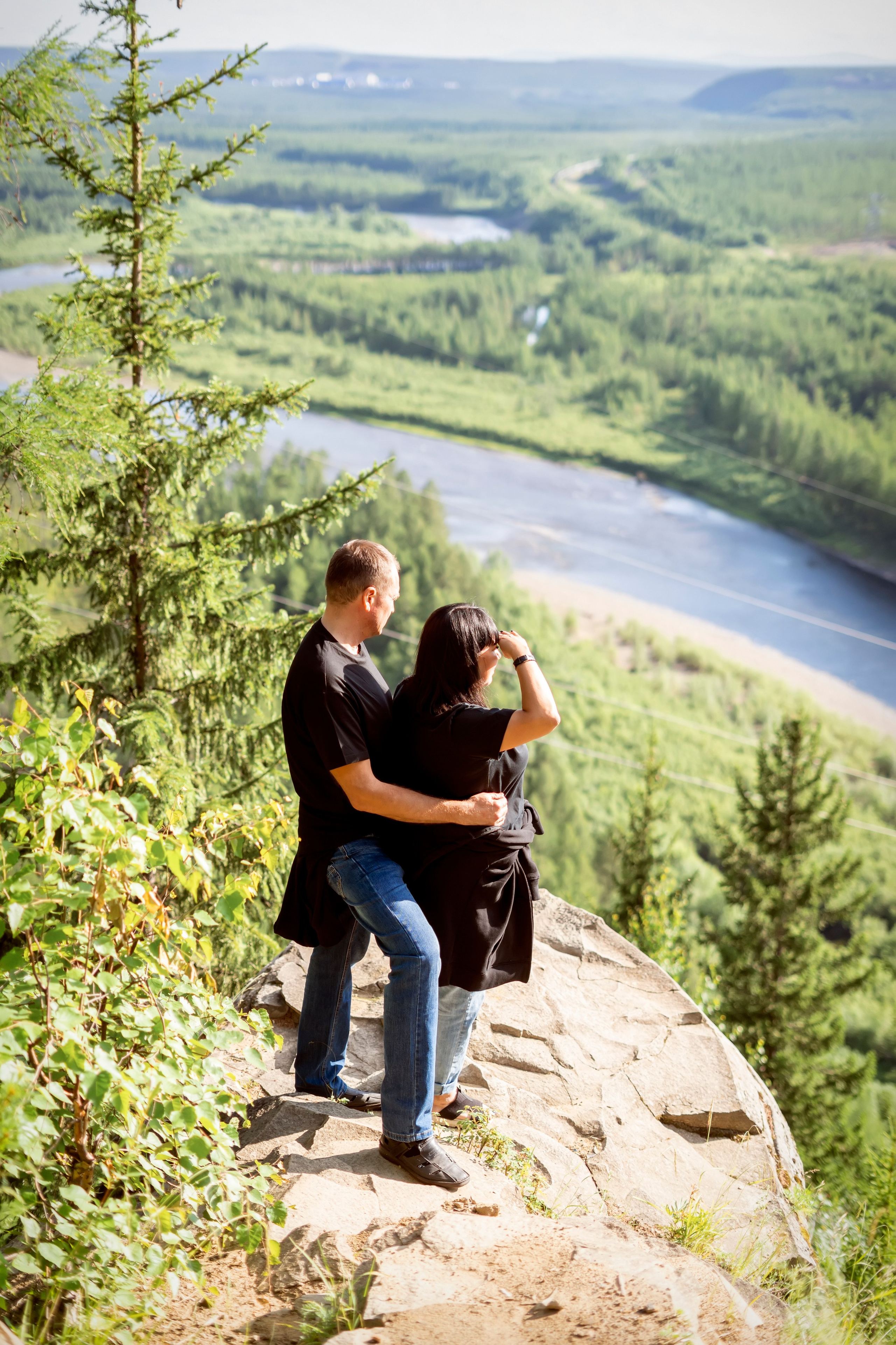 Летняя прогулка на АЯМовской скале. Семейный и детский фотограф в Хабаровске Анна Гриневич