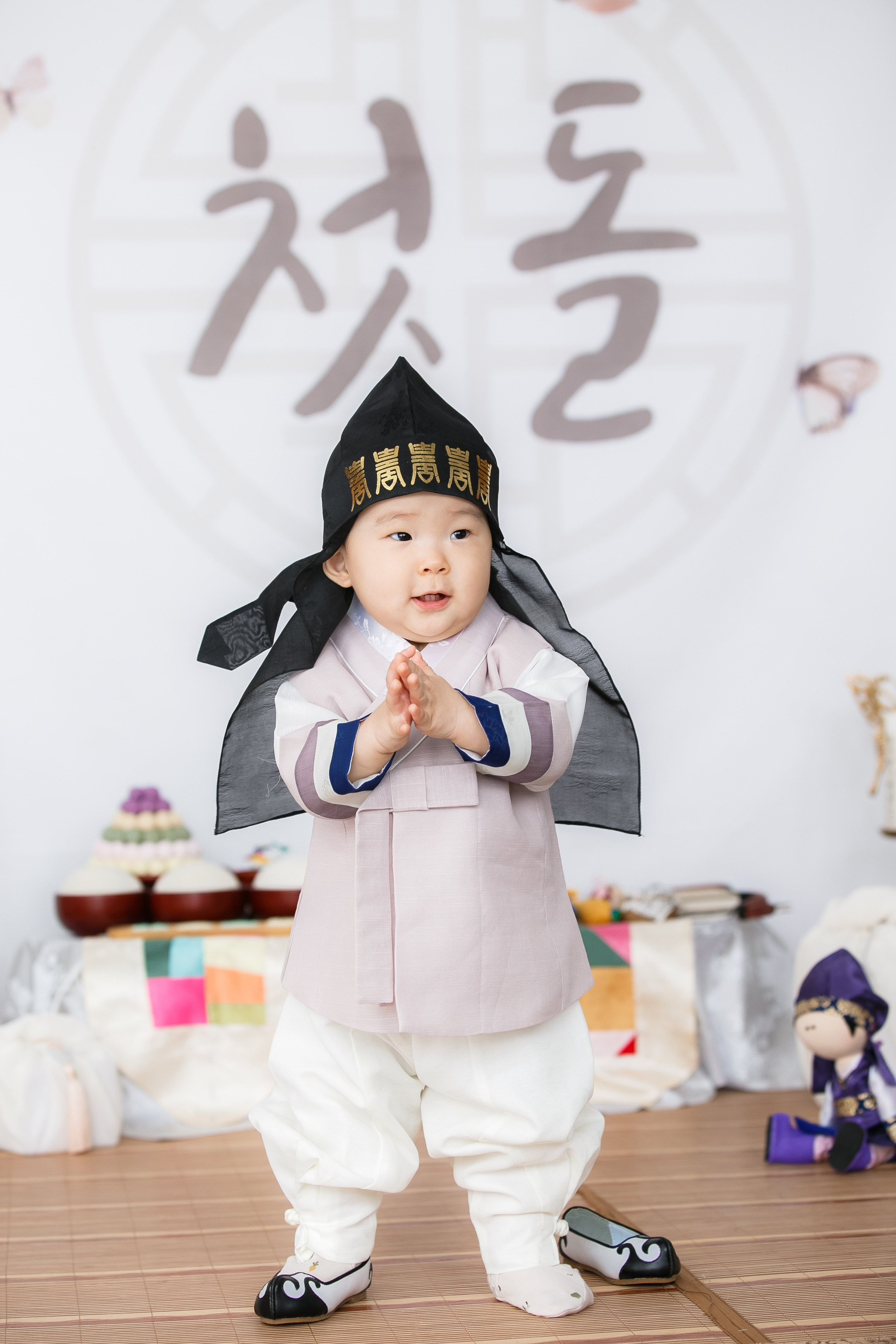 첫돌 Утренняя церемония (малыши). «Инбок» Фото студия