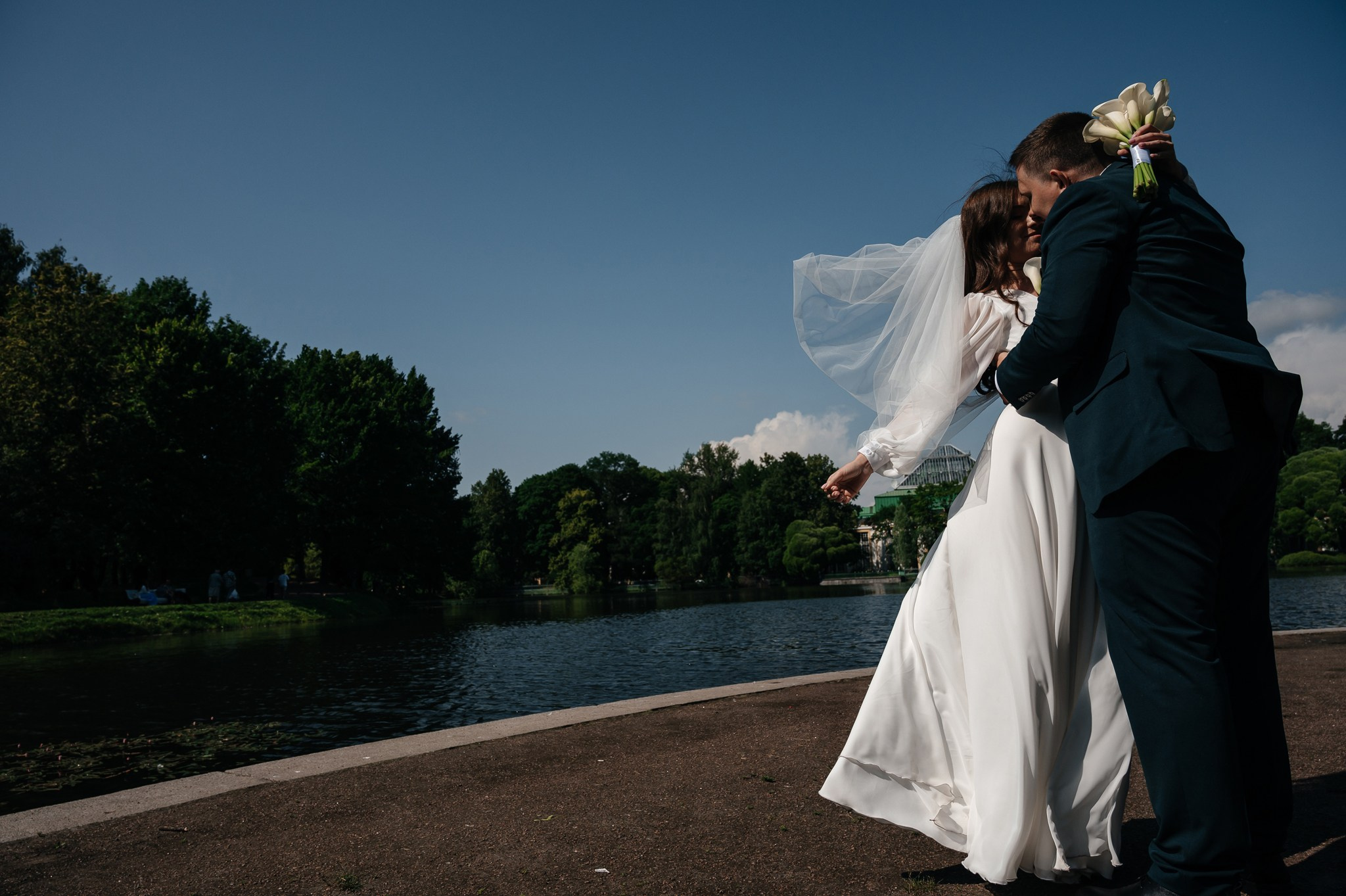 Приезжие молодожены. Свадебный и семейный фотограф из Санкт-Петербурга Климов Анатолий