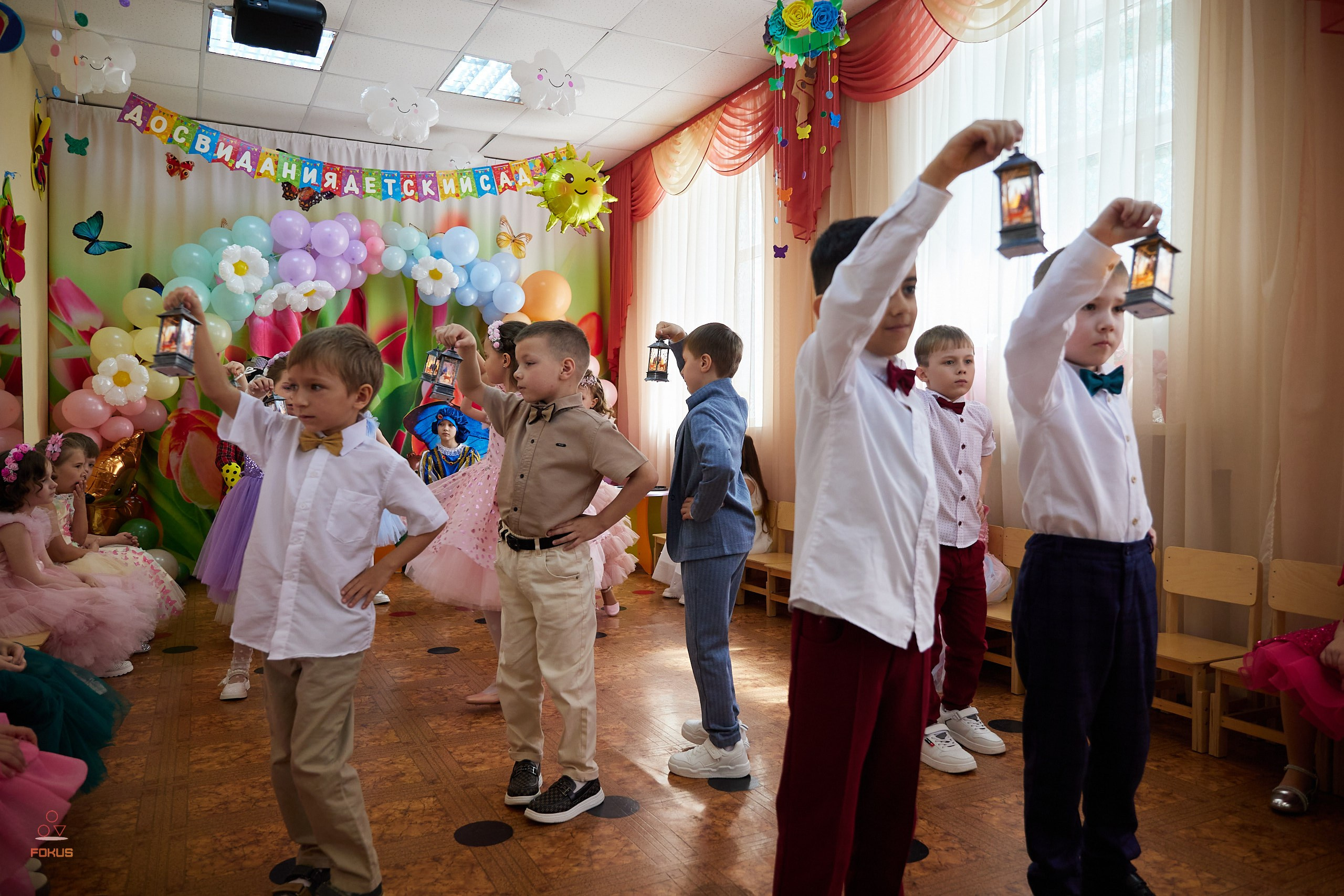 Выпускной детский сад. Спортивный фотограф Некрасов Денис