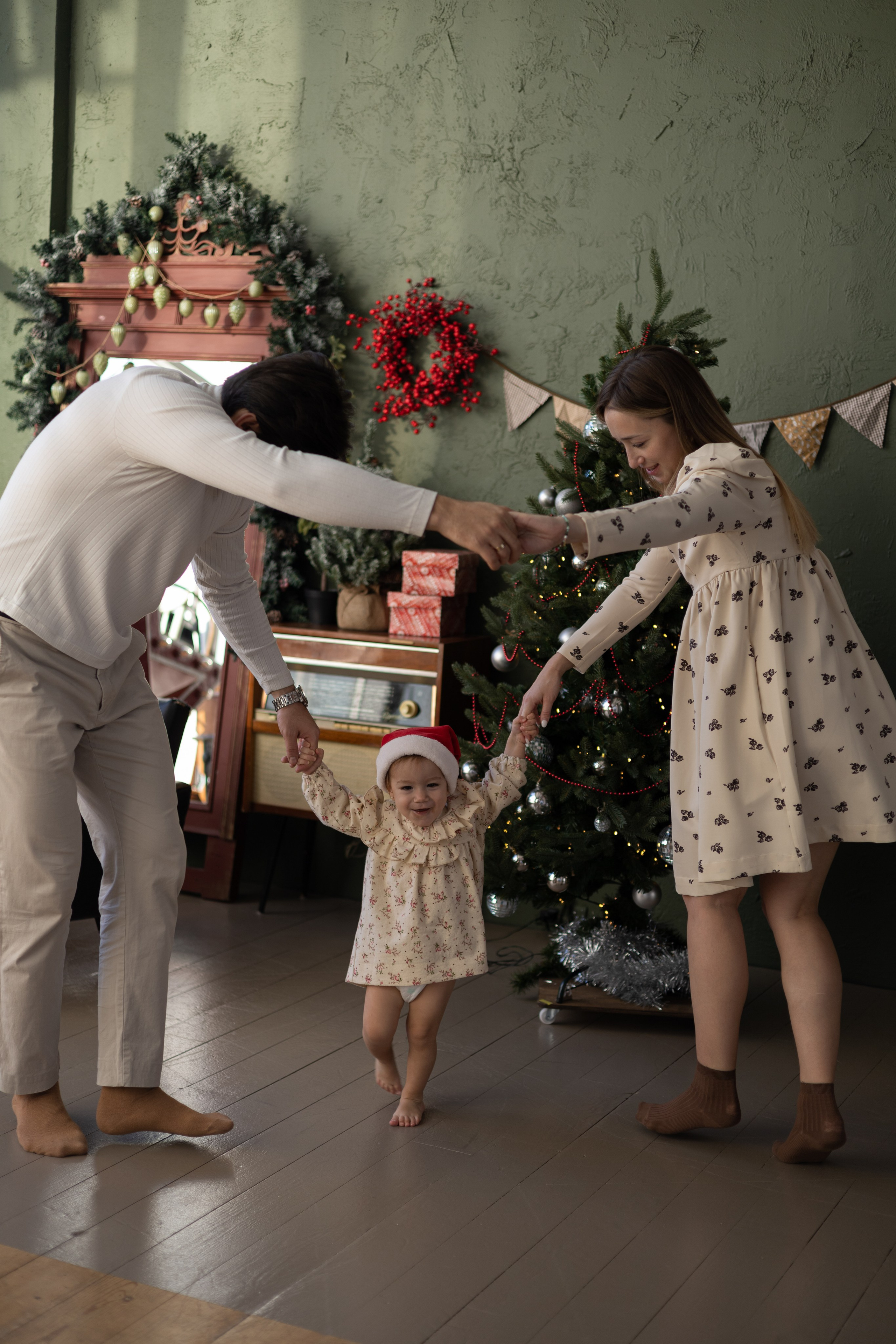 Семейная Новогодняя фотосессия. Фотограф Марина Кот