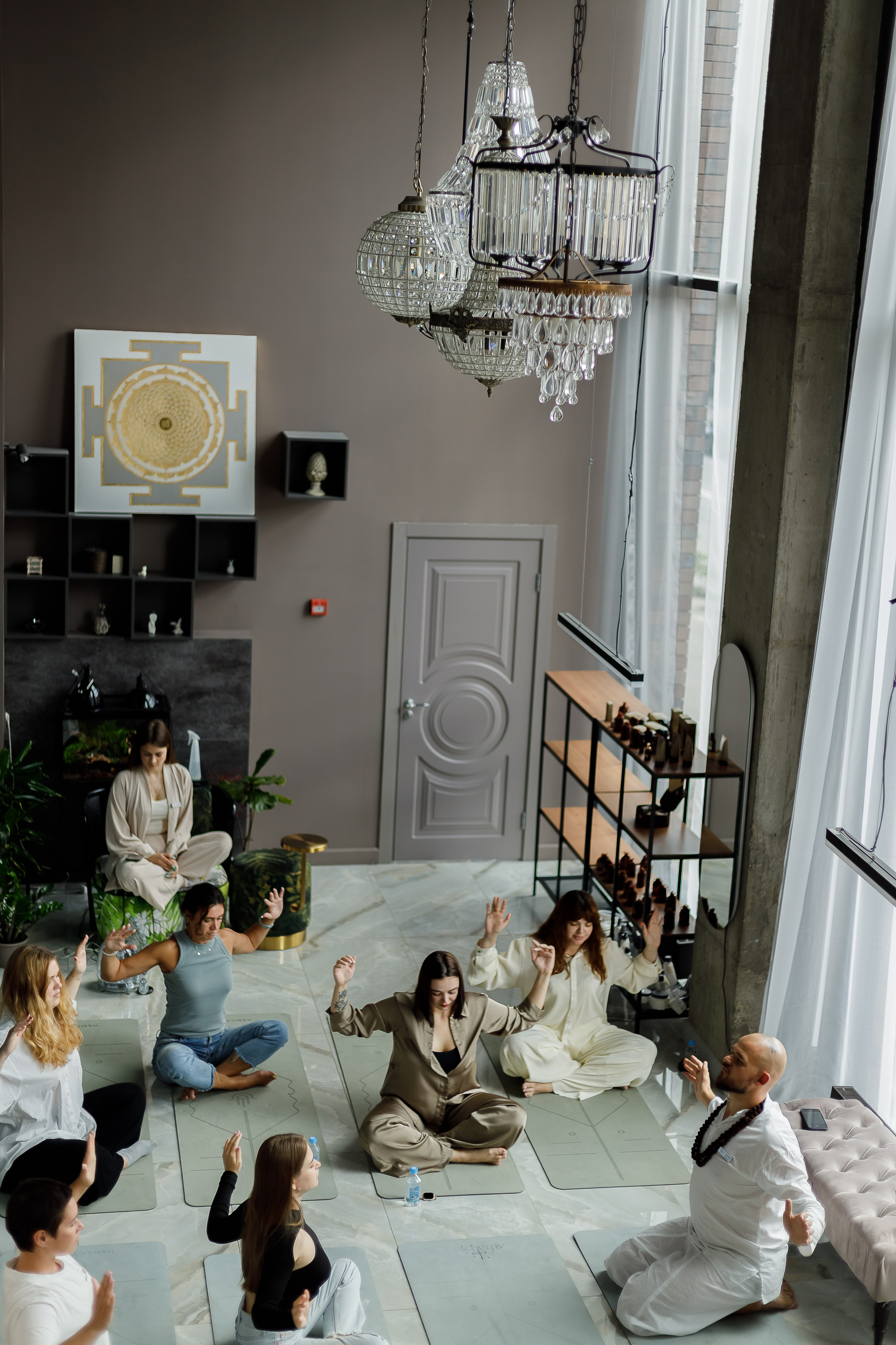 Фестиваль йоги. Фотограф Москва