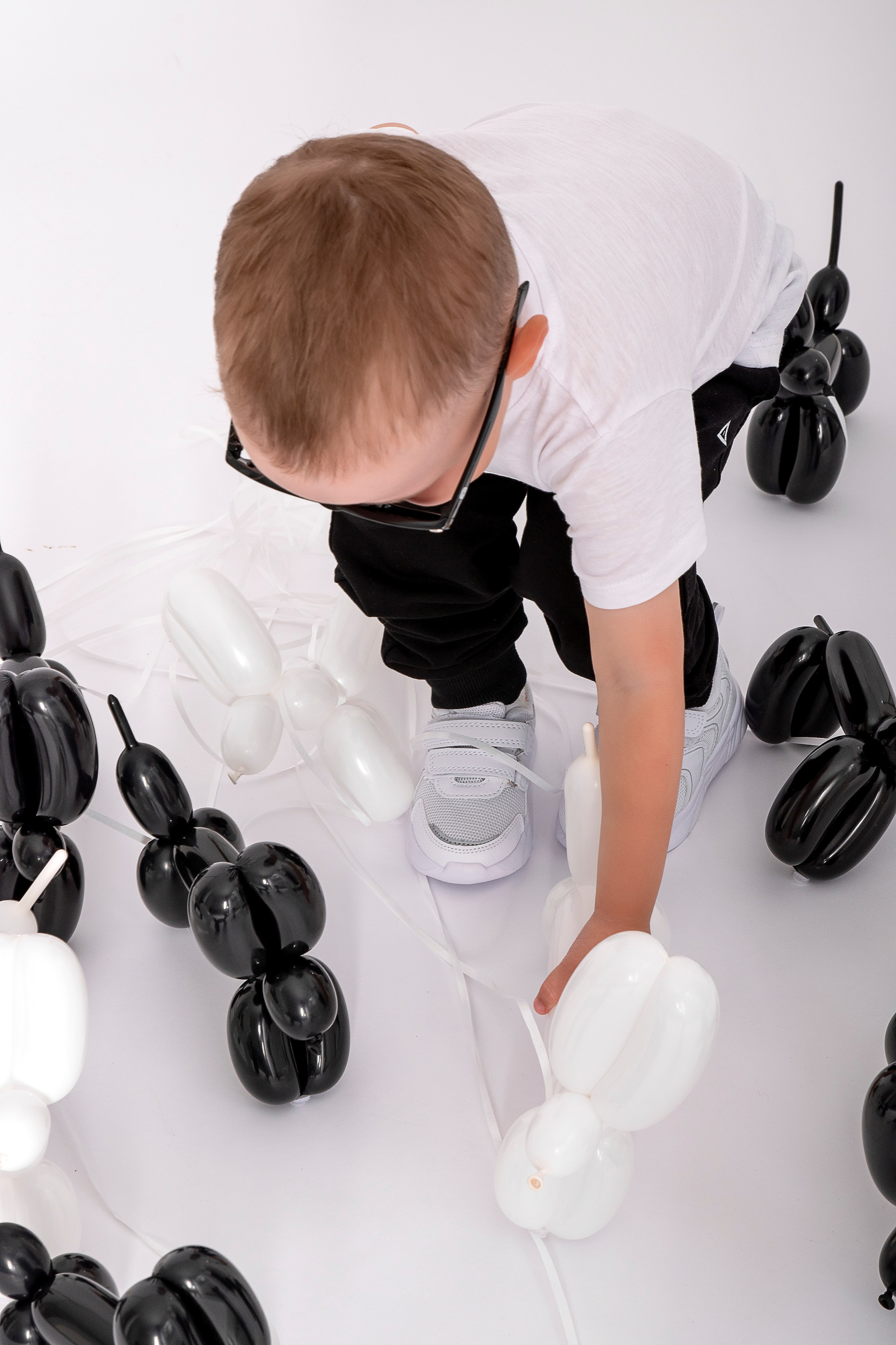 Фотосессия с воздушными шариками для Саши. Фотограф Наталья Жильцова