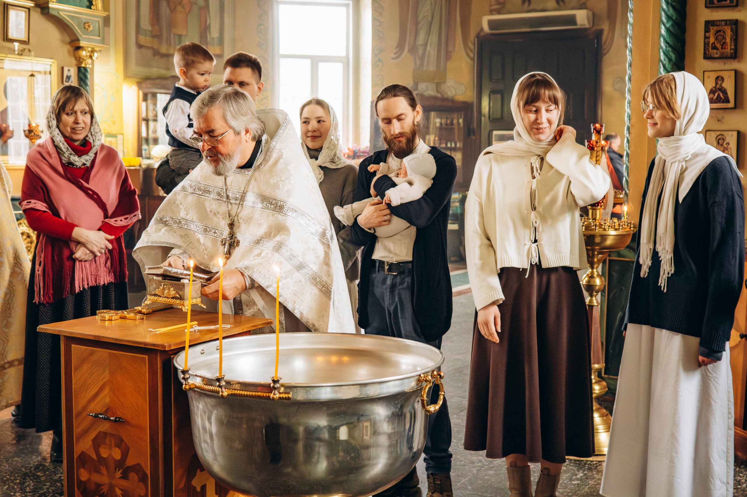 Крещение Анны. Коледино. Фотограф Москва Валерия Веденина