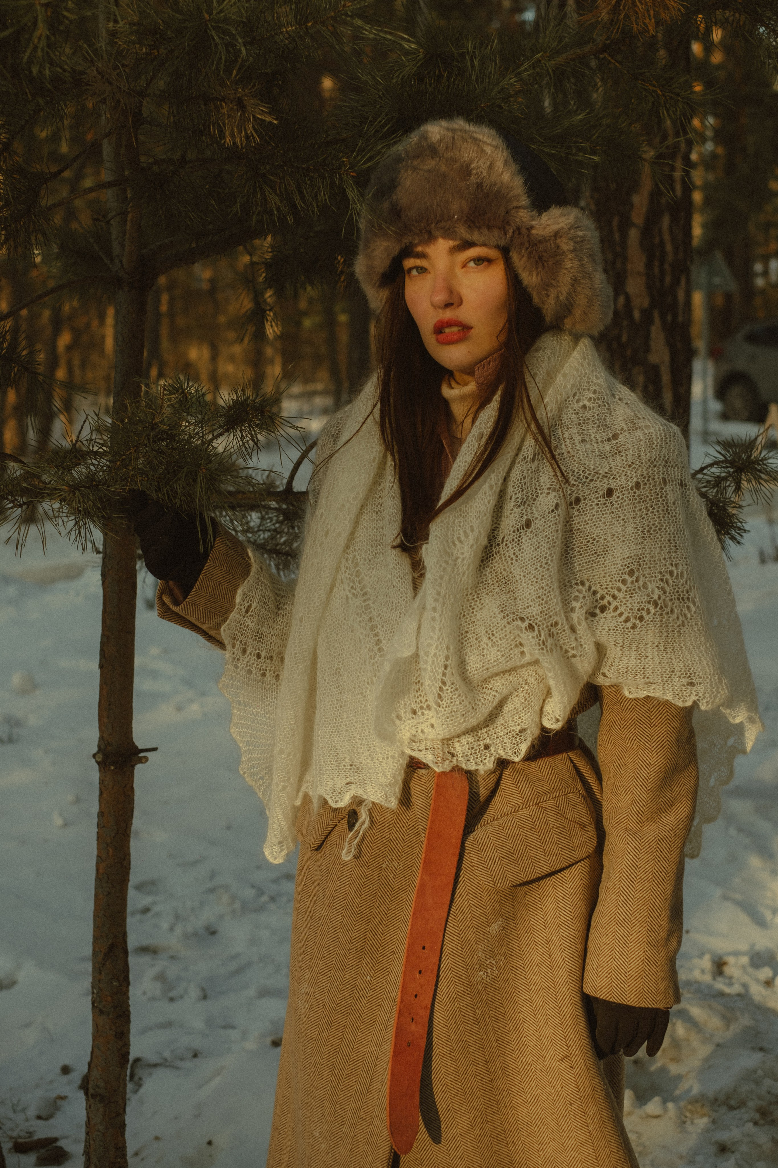 Ксюша, Том и Кирин | в стиле СССР. Фотограф в Новосибирске Диана Ильиных