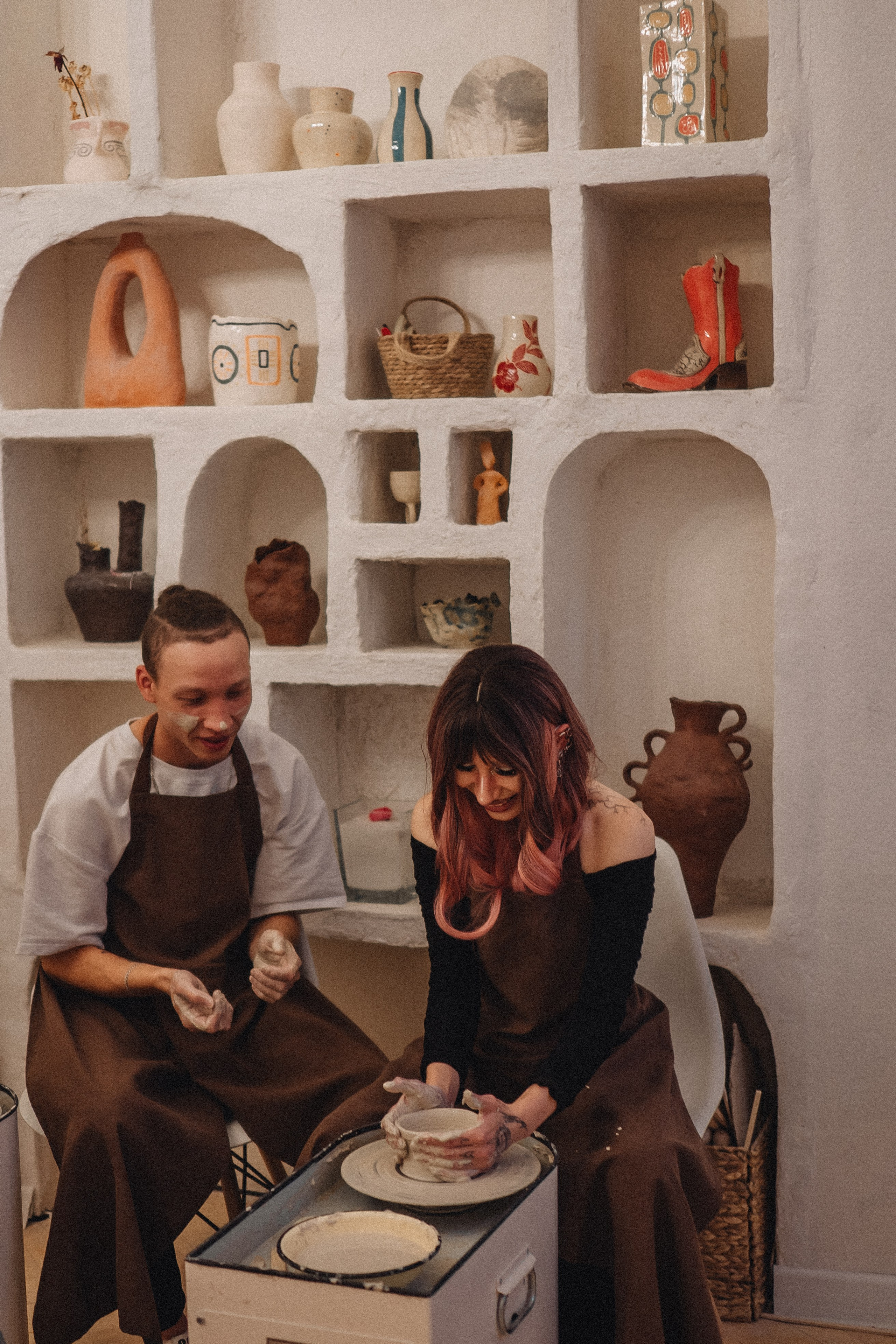 СВИДАНИЕ В ГОНЧАРНОЙ МАСТЕРСКОЙ. Профессиональный фотограф, Санкт-Петербург — Виктория Богомолова