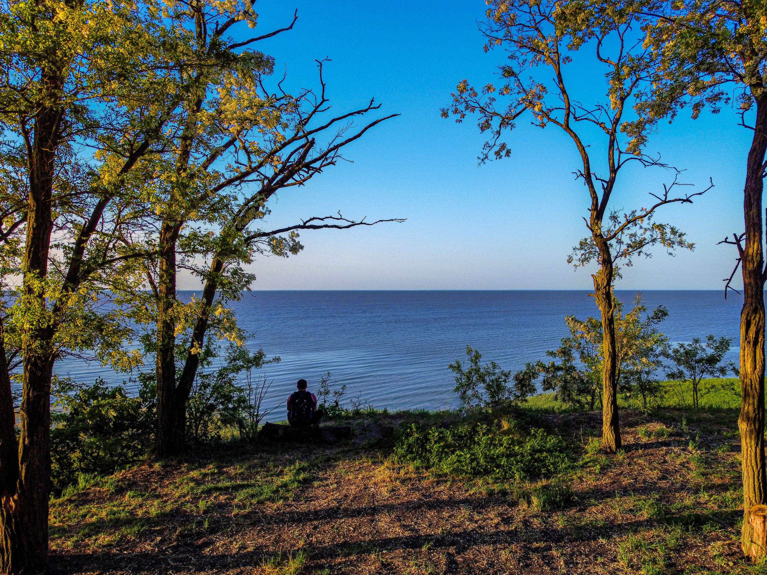 Золотая коса. Рассвет с дрона. Сайт пейзажного фотографа Павла Крайникова