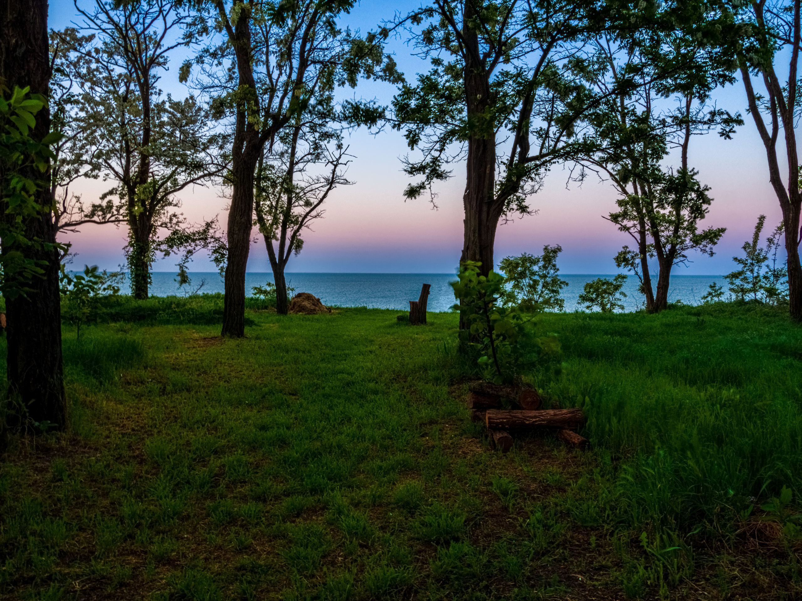 Golden Spit dawn. Site of landscape photographer Pavel Krainikov