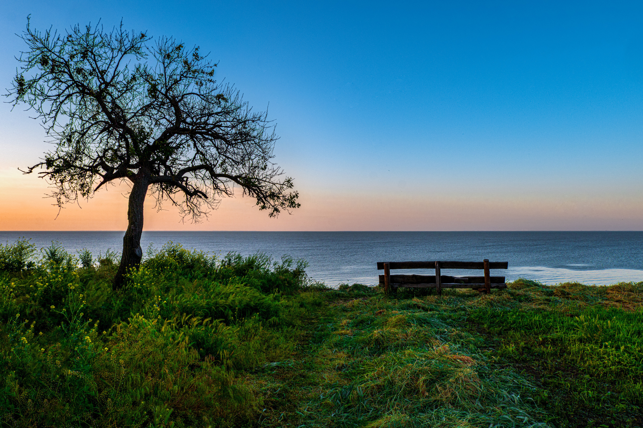 Golden Spit dawn. Site of landscape photographer Pavel Krainikov