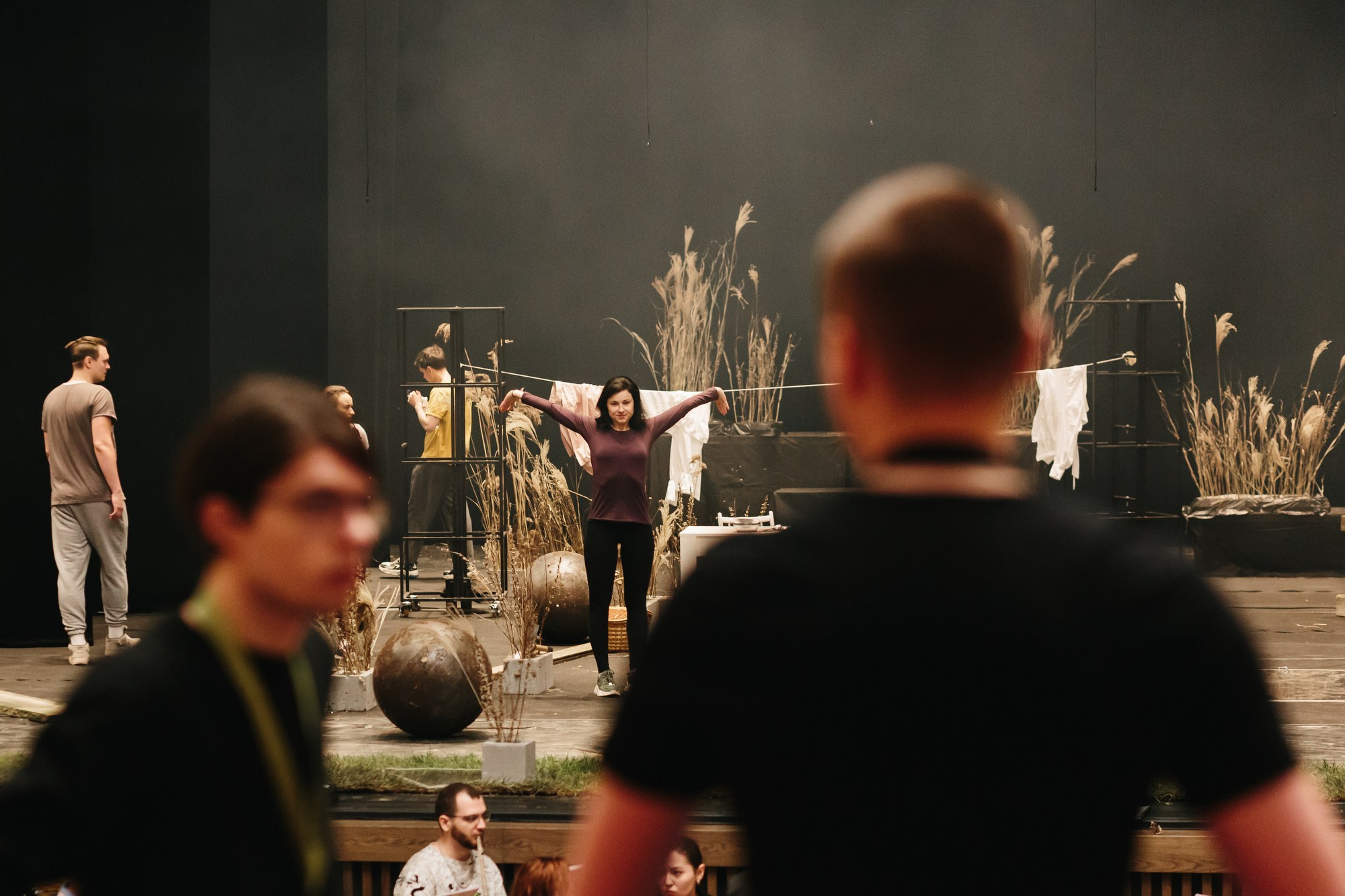 Спектакль Приглушенные голоса в Театре Академии танца Б. Эйфмана (+репетиция). Семейный и портретный фотограф в Санкт-Петербурге Андрей Воробьев