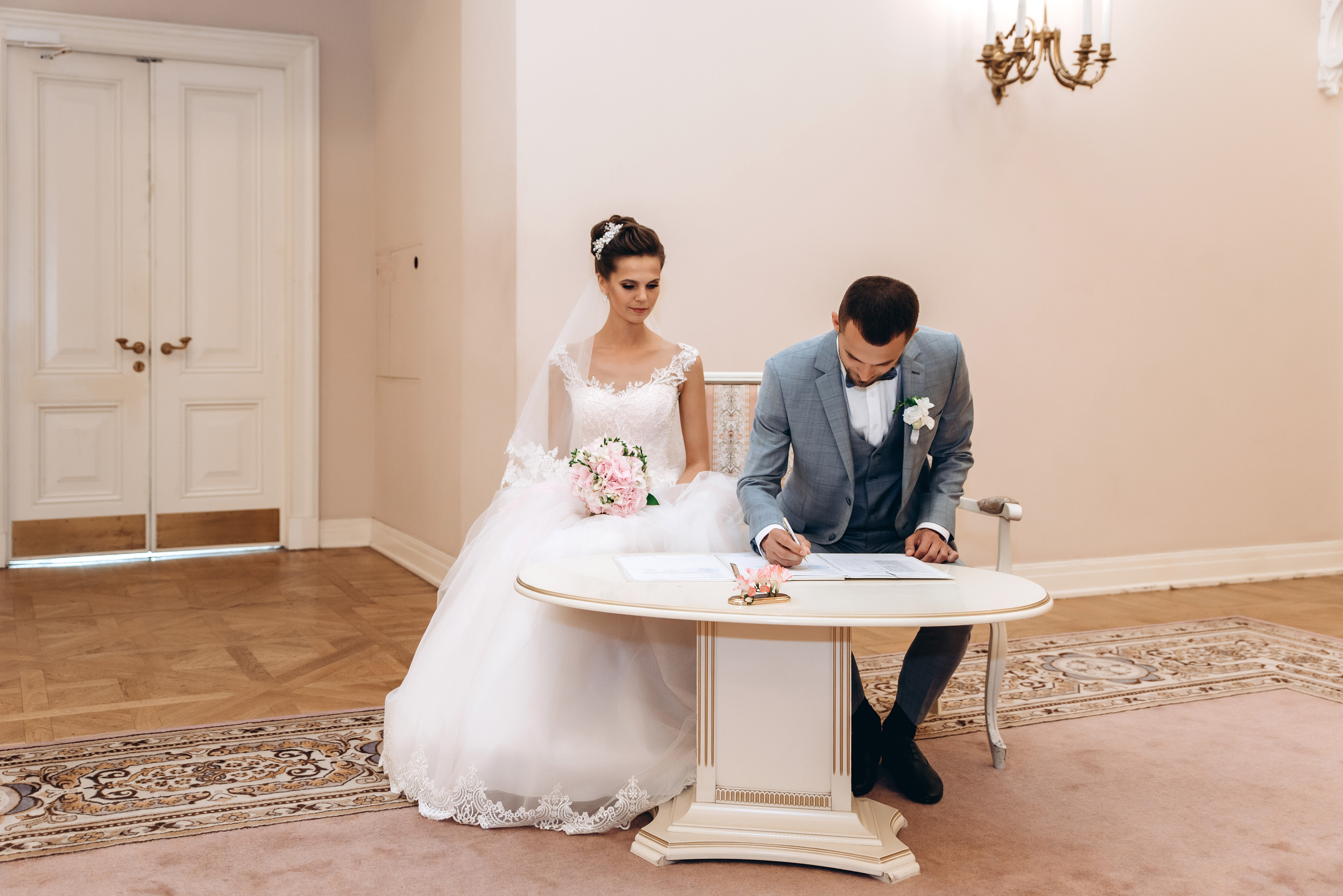 Иван и Ольга. Замок БИП. Дворец бракосочетания № 3 в Пушкине. Зайковский Кирилл