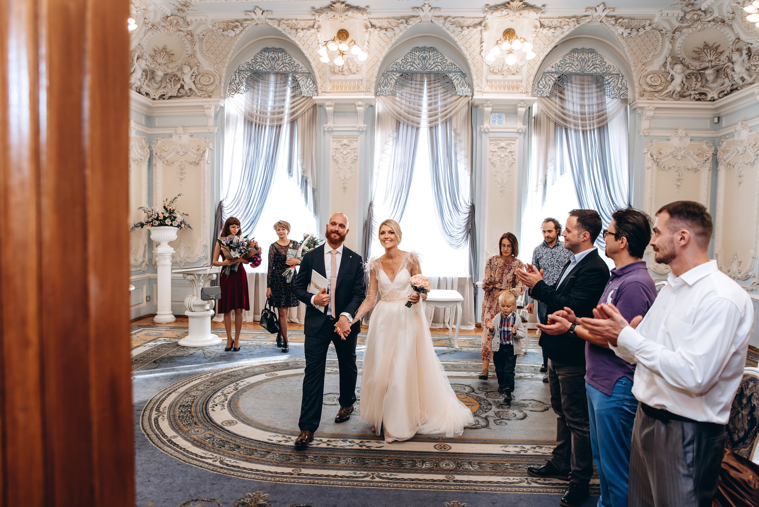 Сергей и Юлия. Дворец бракосочетания № 2 на Фурштатской. Зайковский Кирилл