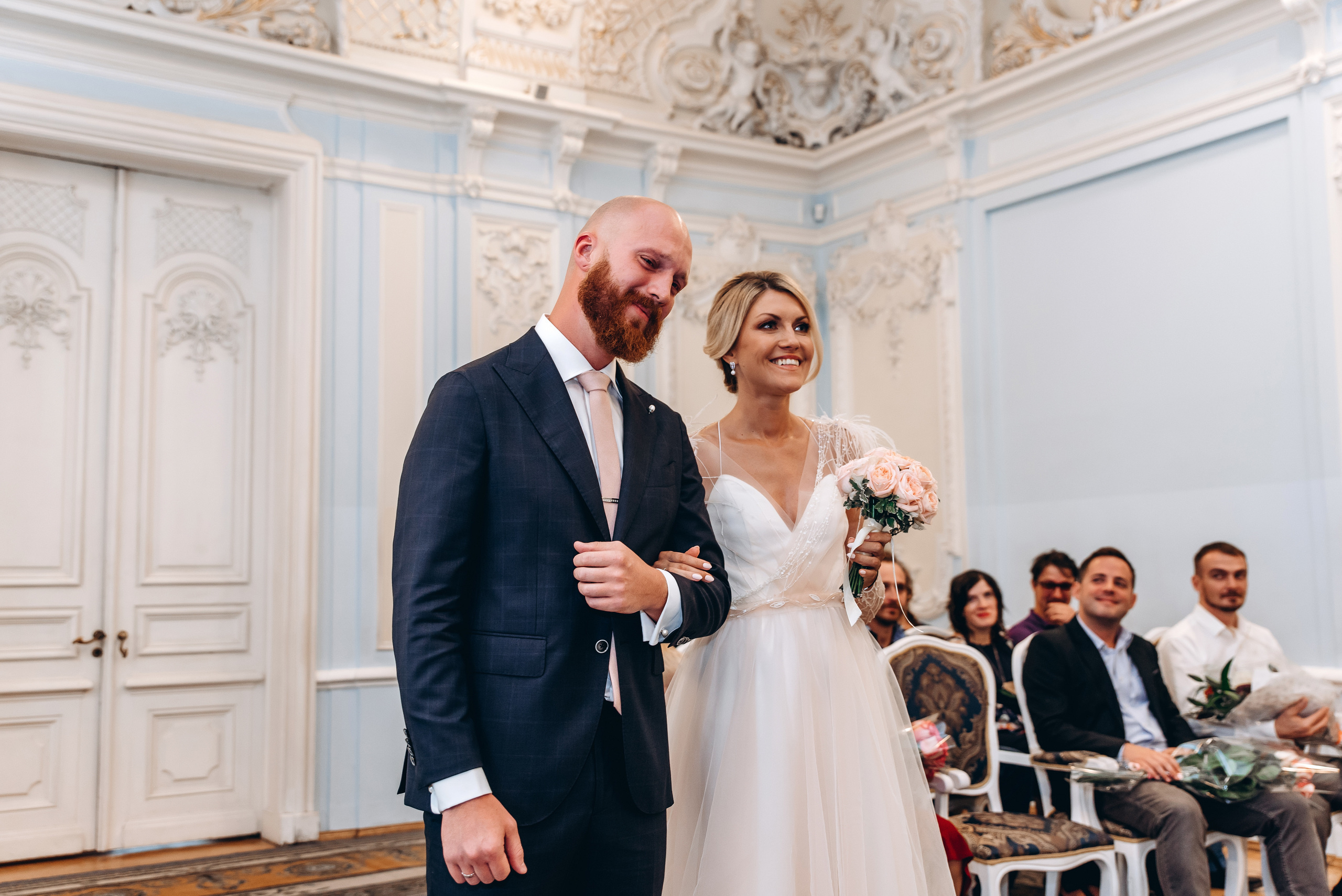 Сергей и Юлия. Дворец бракосочетания № 2 на Фурштатской. Зайковский Кирилл