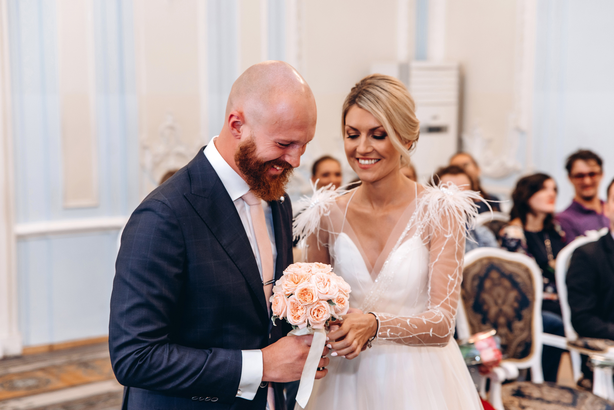 Сергей и Юлия. Дворец бракосочетания № 2 на Фурштатской. Зайковский Кирилл