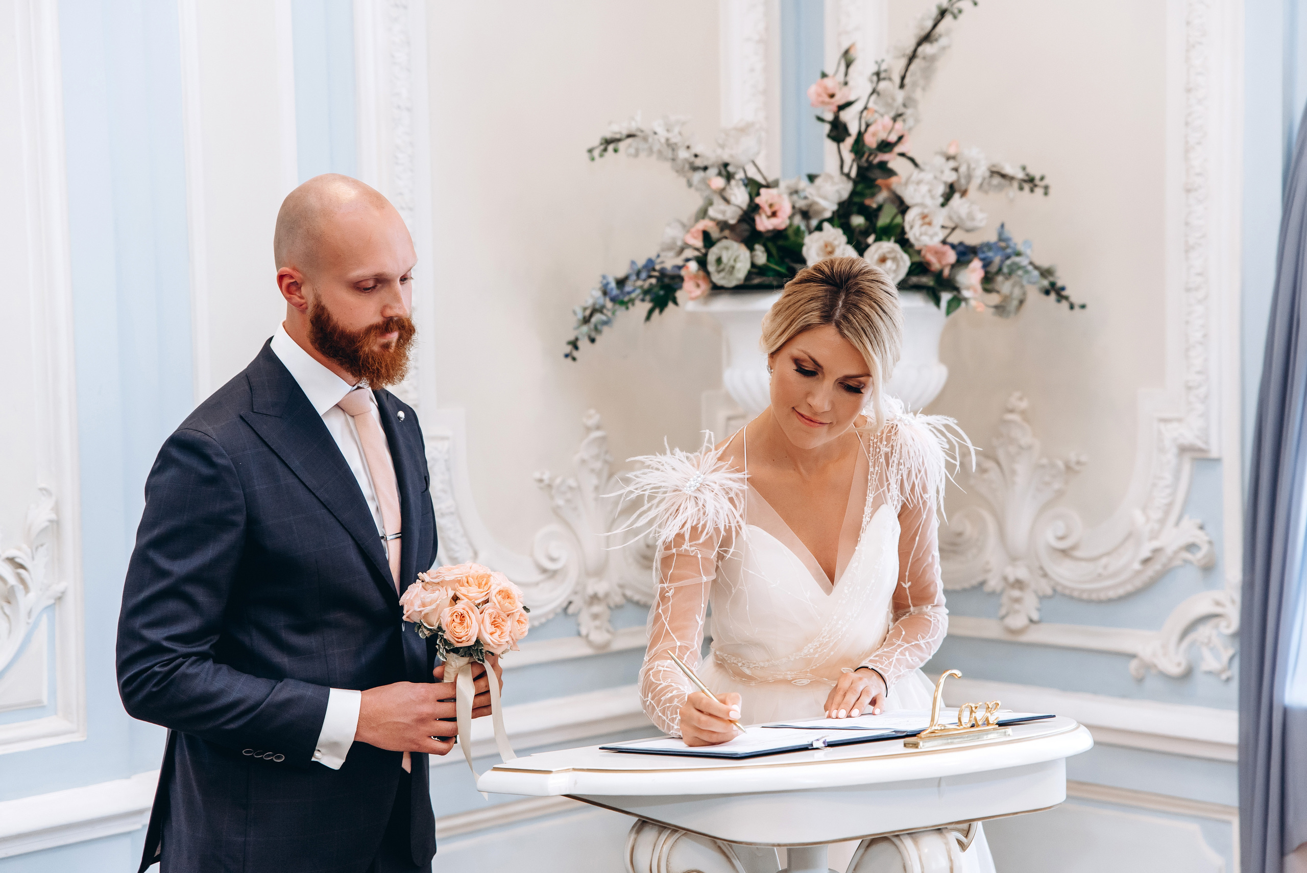 Сергей и Юлия. Дворец бракосочетания № 2 на Фурштатской. Зайковский Кирилл