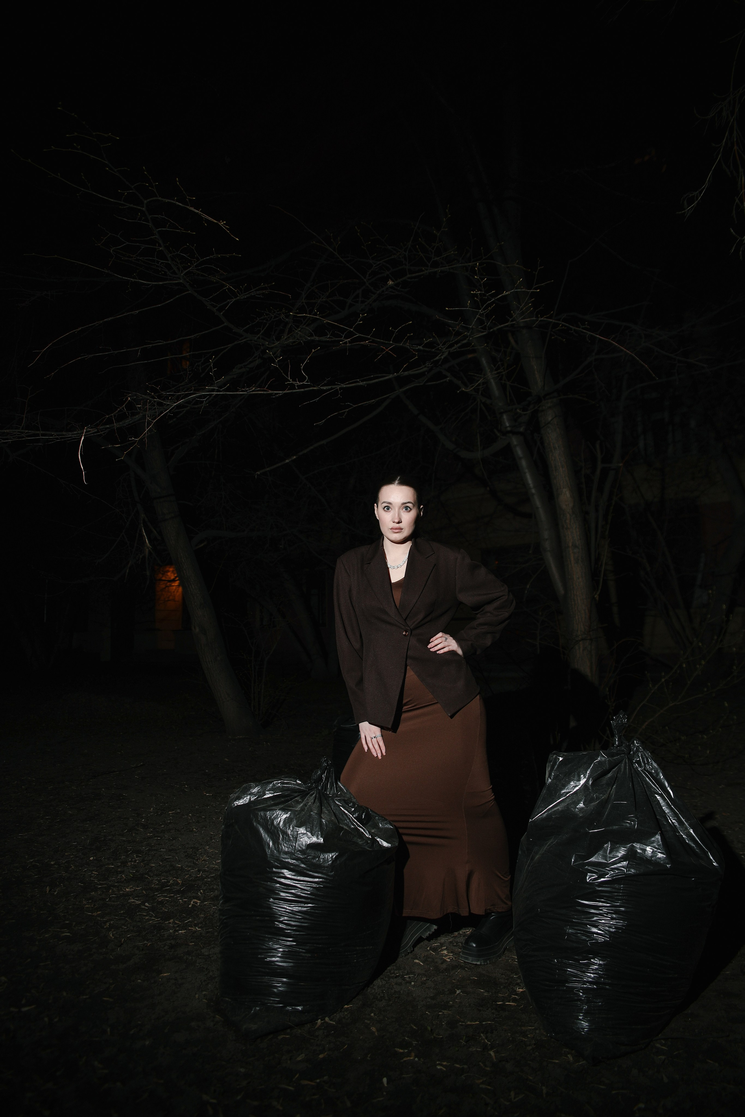 Ночная прогулки. Индивидуальный фотограф Новосибирск Настя